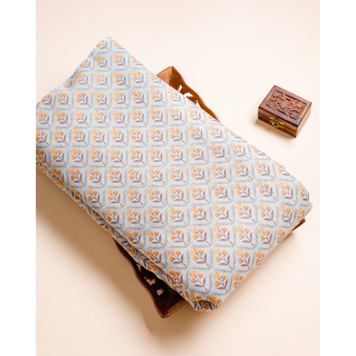 COTTON LINEN PRINTED FABRIC