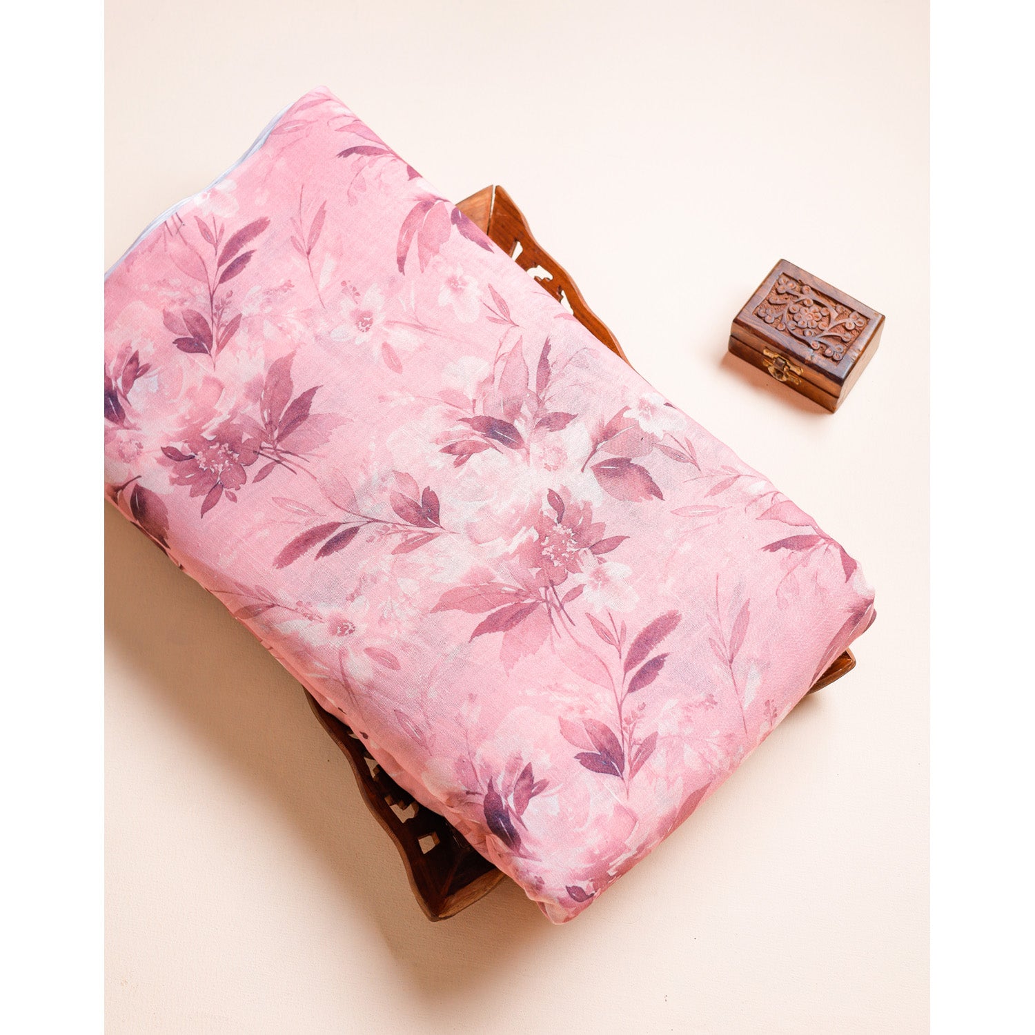 COTTON LINEN PRINTED FABRIC