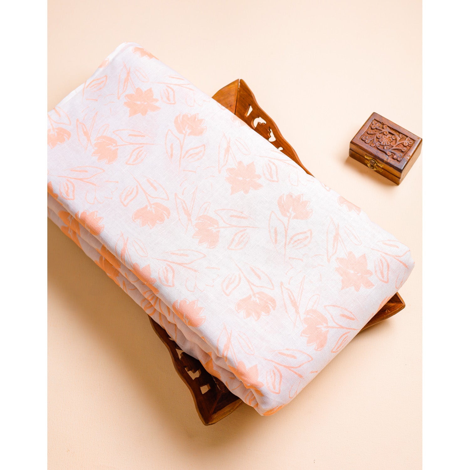 COTTON LINEN PRINTED FABRIC