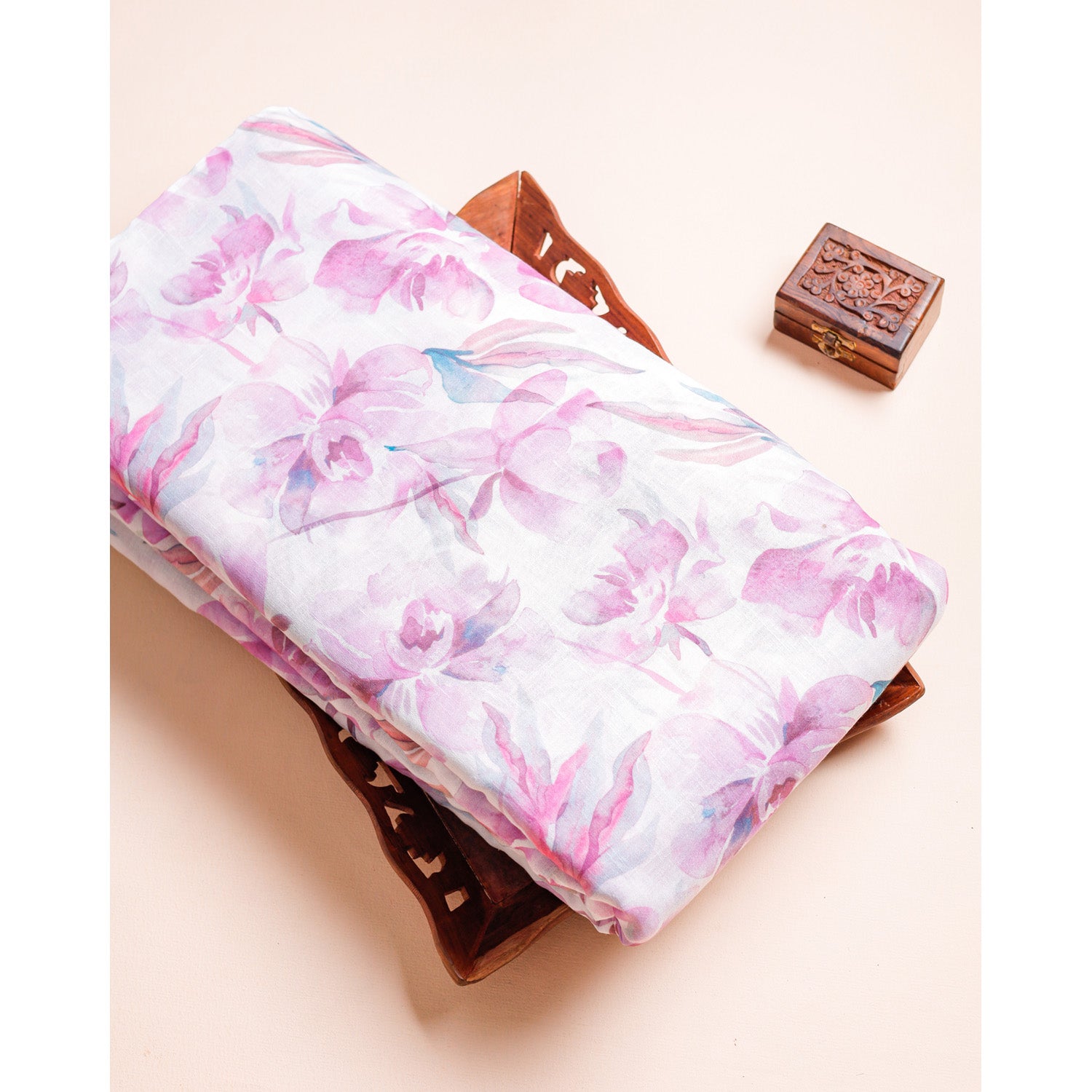 COTTON LINEN PRINTED FABRIC