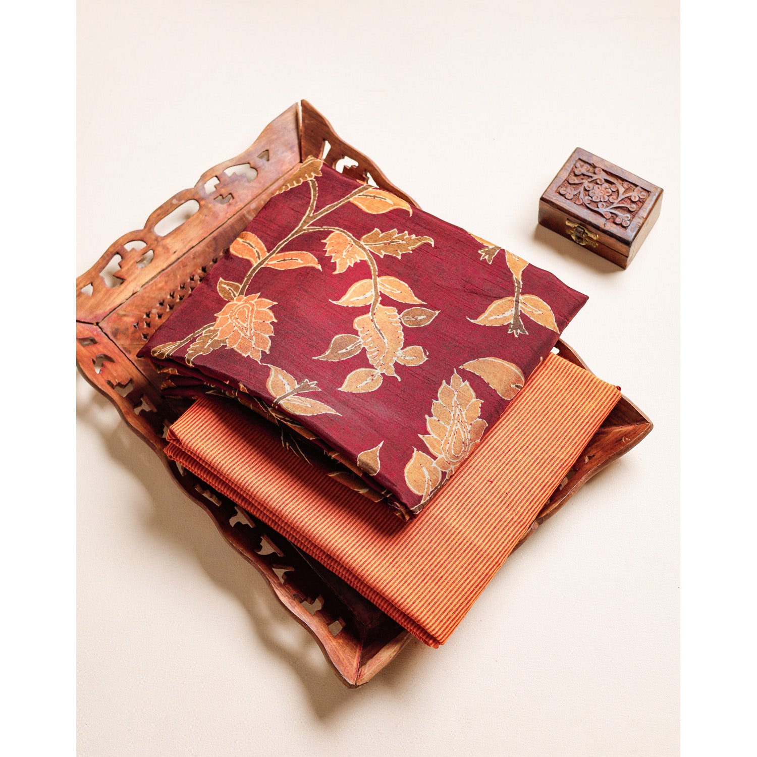 KALAMKARI DOLA SILK MIX & MATCH