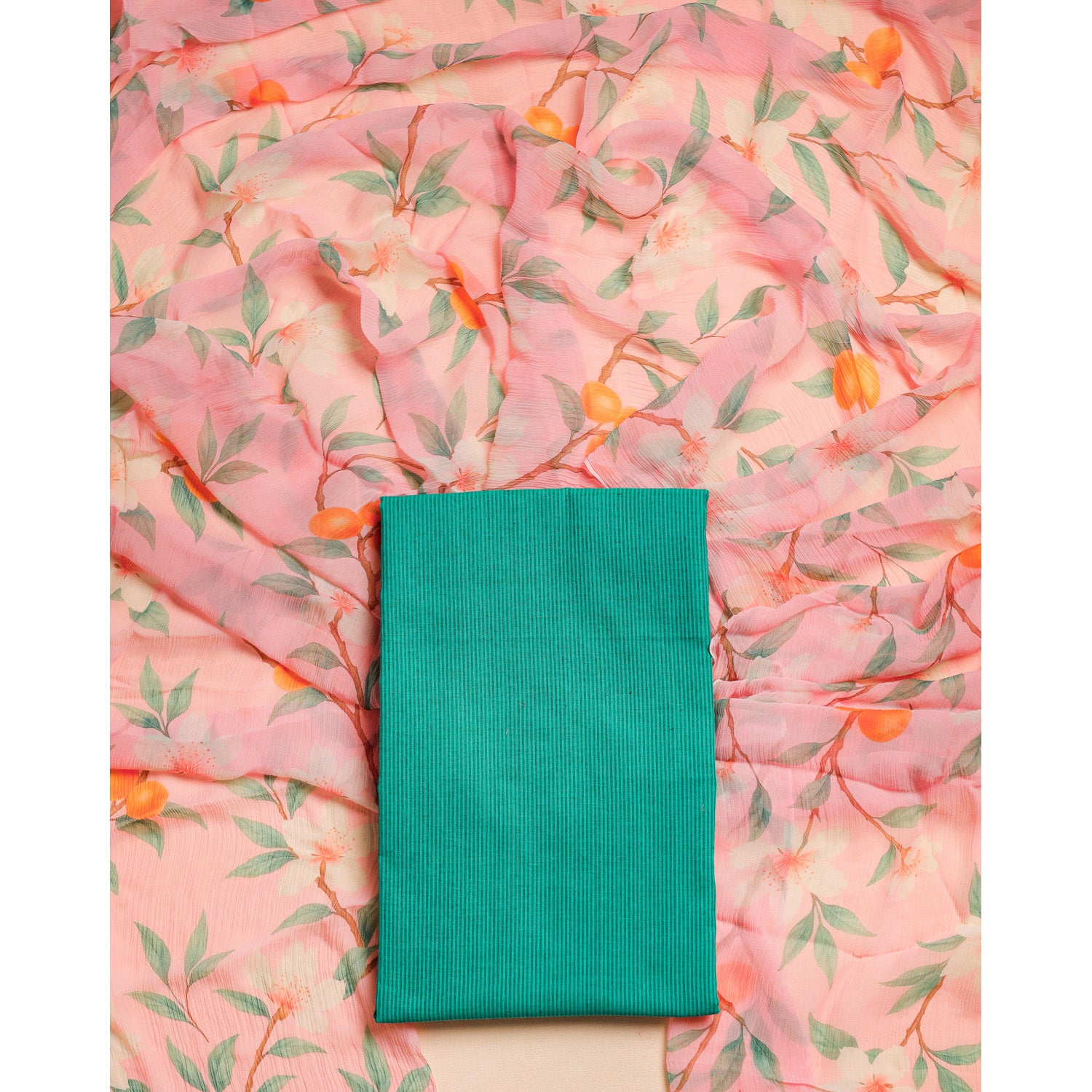 PURE COTTON HANDLOOM 2 PIECE SET