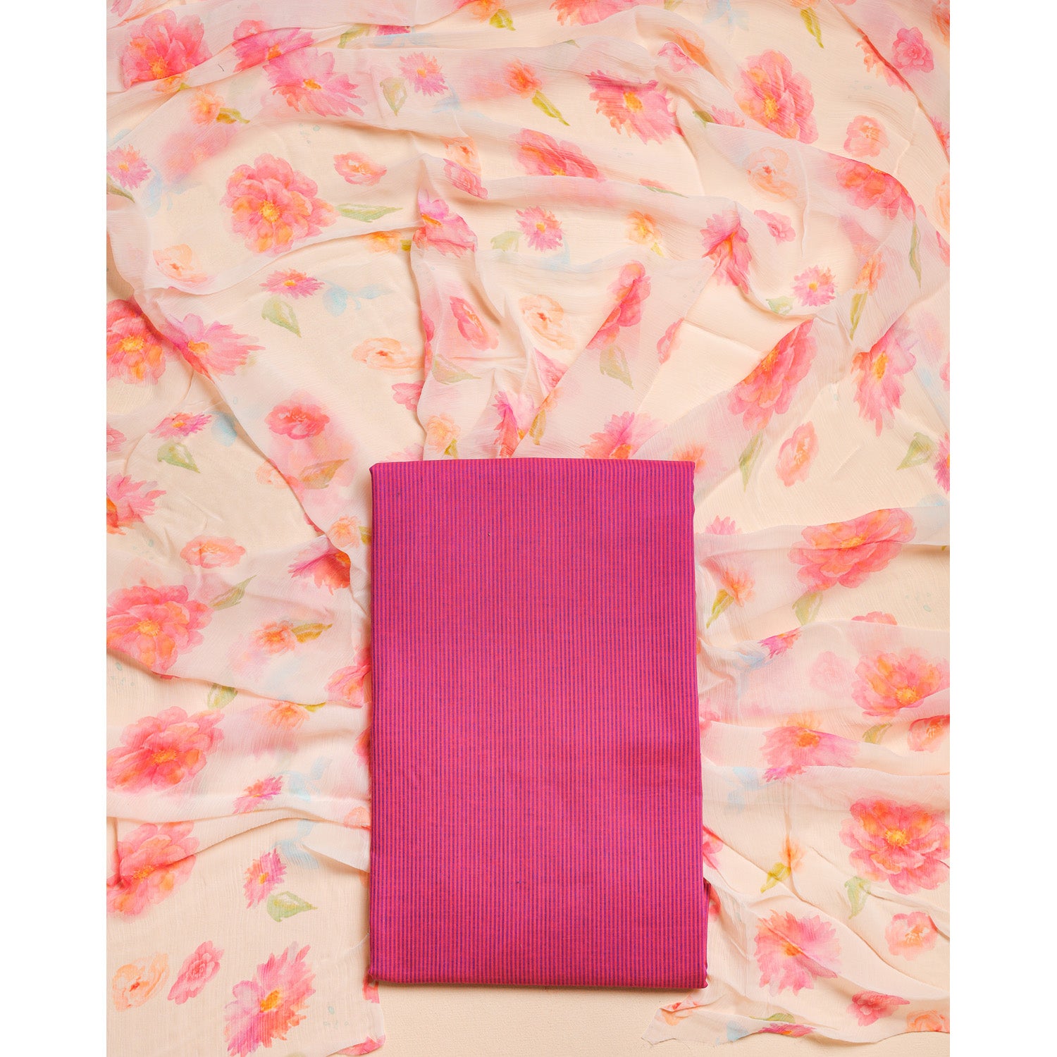 PURE COTTON HANDLOOM 2 PIECE SET