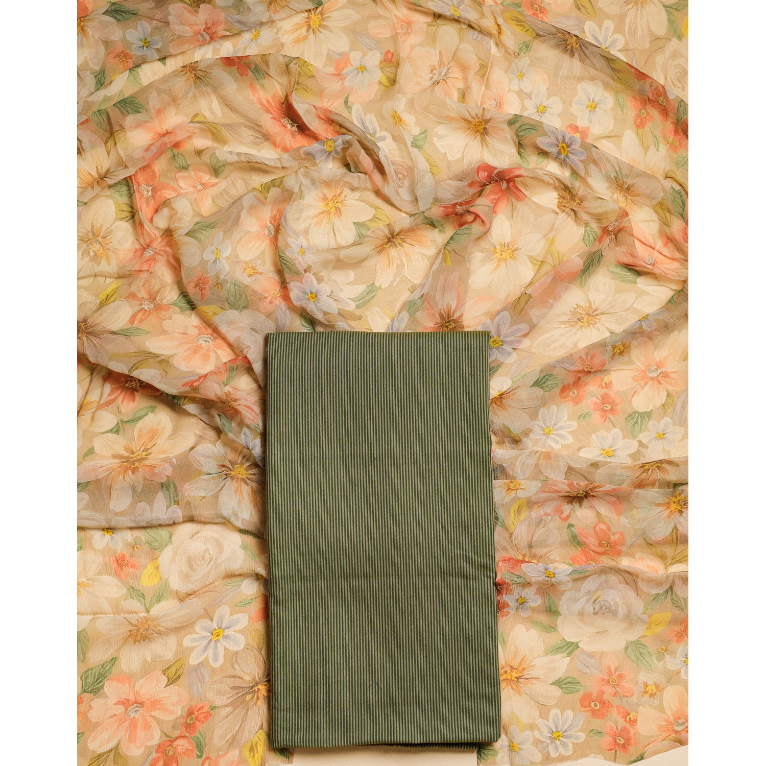PURE COTTON HANDLOOM 2 PIECE SET