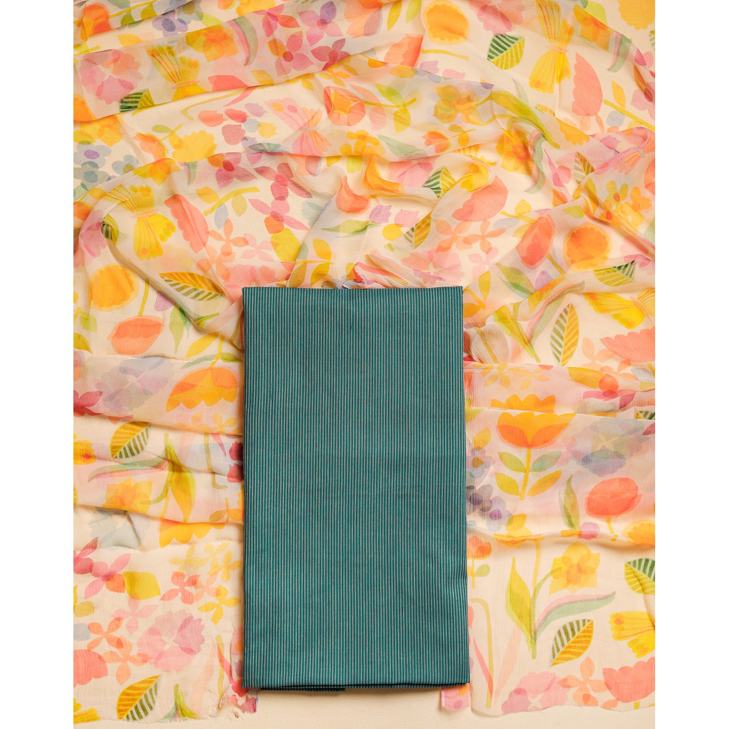 PURE COTTON HANDLOOM 2 PIECE SET