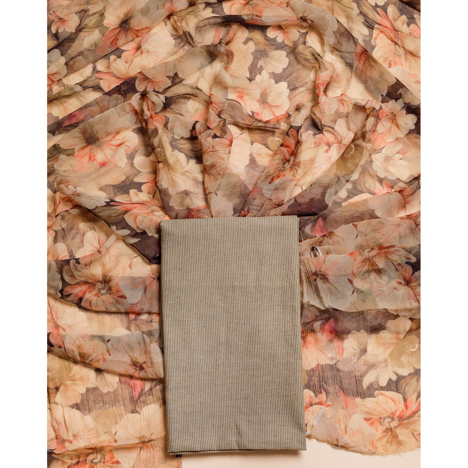 PURE COTTON HANDLOOM 2 PIECE SET