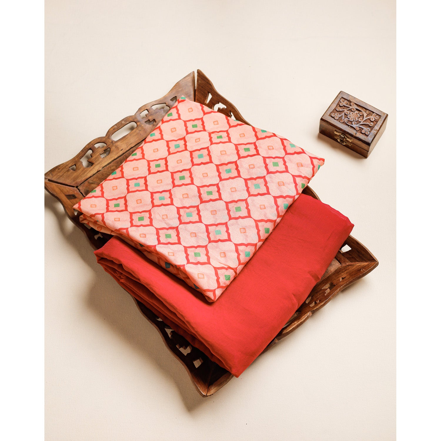 GEORGETTE LINEN-CHANDERI MIX & MATCH