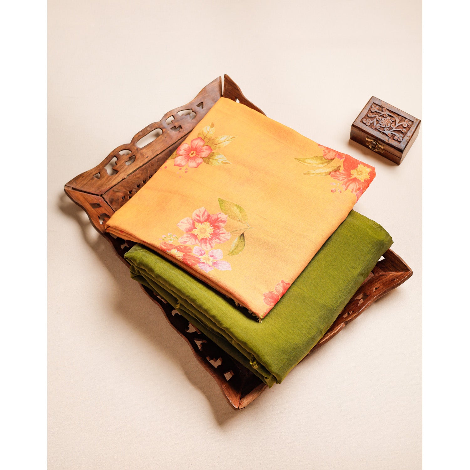 GEORGETTE LINEN-CHANDERI MIX & MATCH