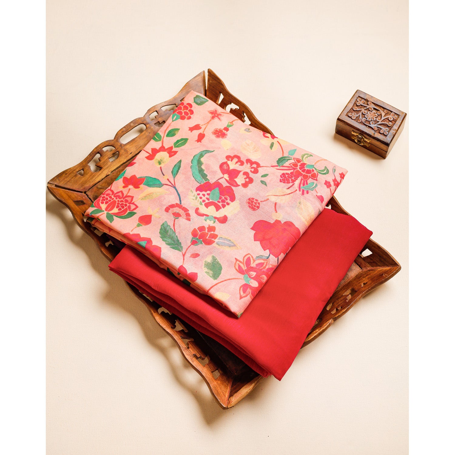 GEORGETTE LINEN-CHANDERI MIX & MATCH