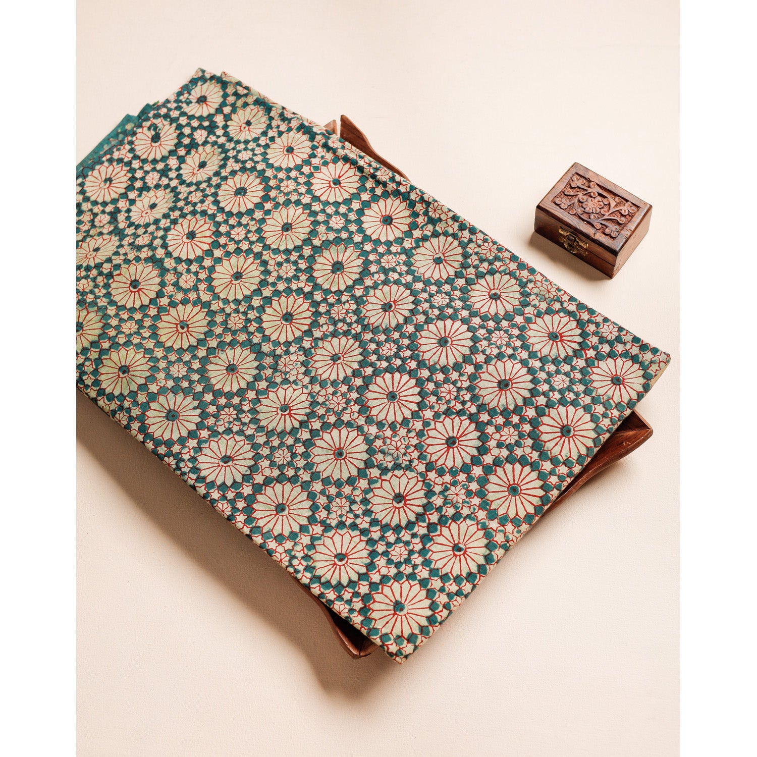 PURE COTTON HANDBLOCK PRINTED FABRIC