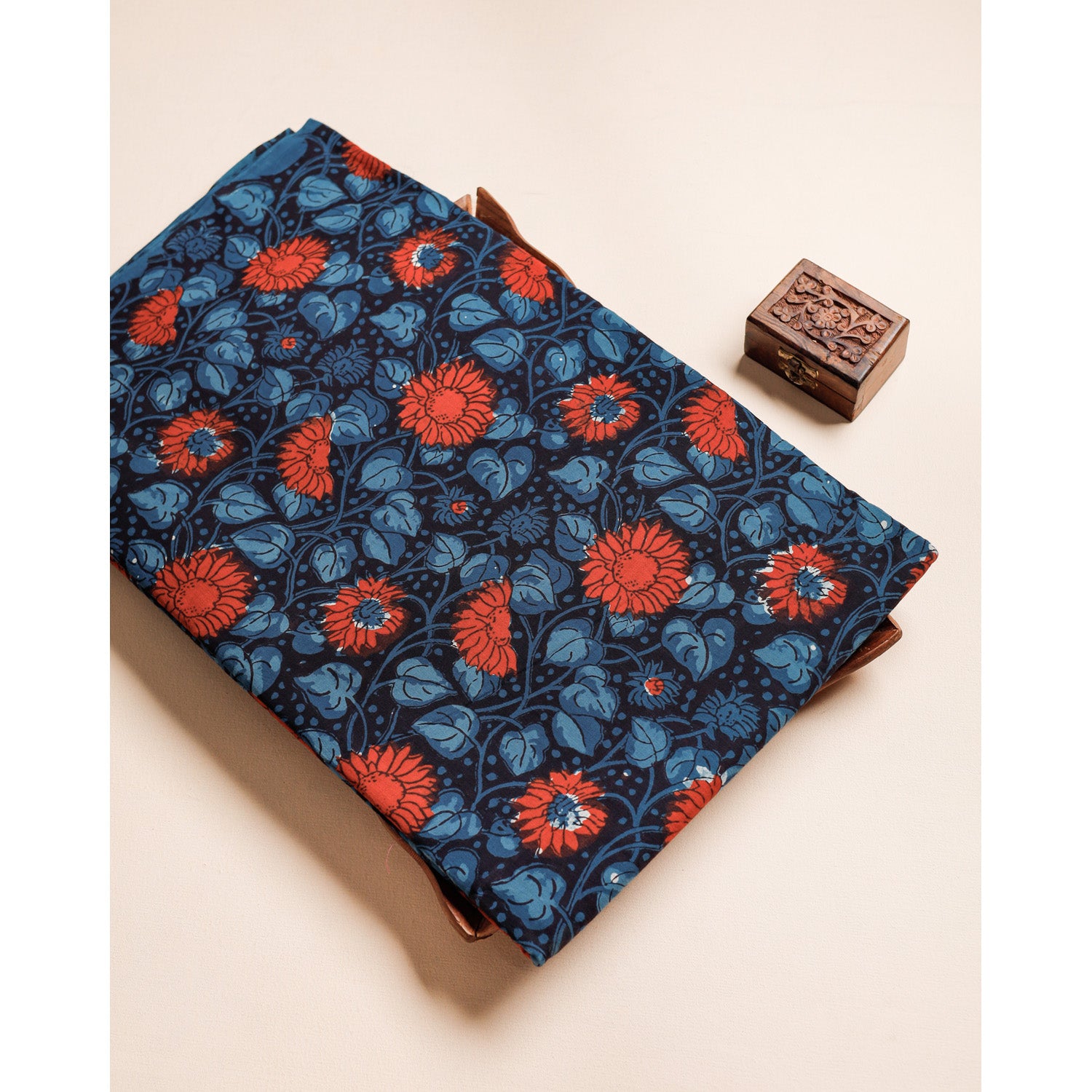 PURE COTTON HANDBLOCK PRINTED FABRIC