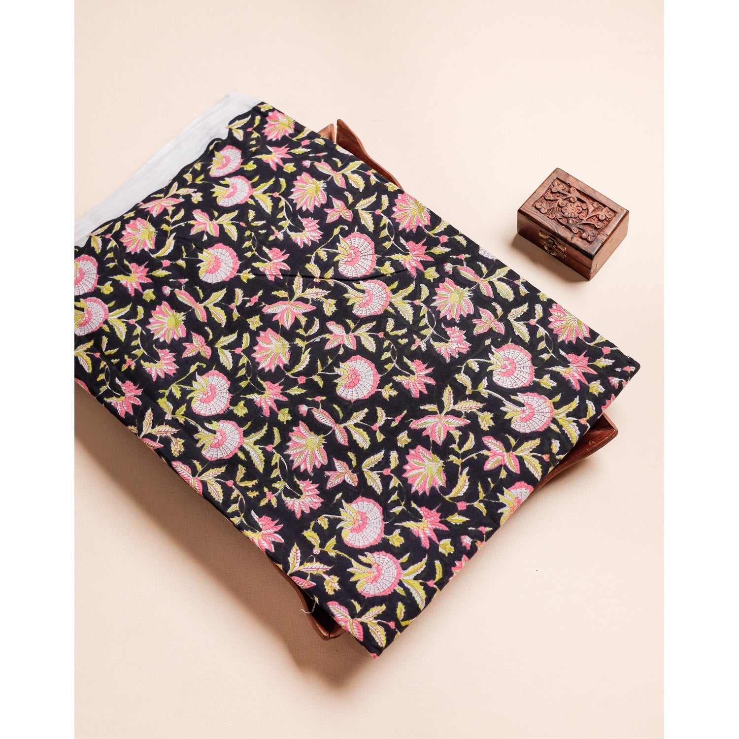 PURE COTTON HANDBLOCK PRINTED FABRIC