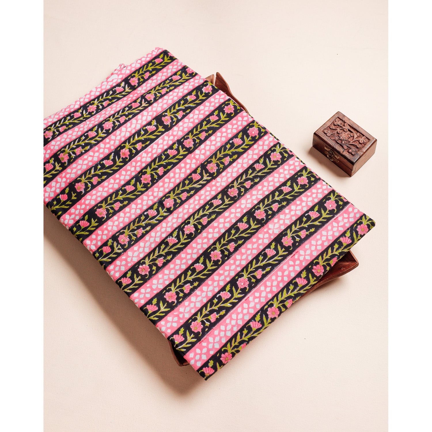 PURE COTTON HANDBLOCK PRINTED FABRIC