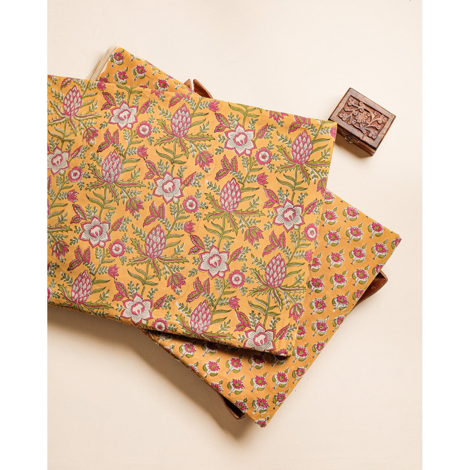 PURE COTTON HANDBLOCK PRINTED FABRICS