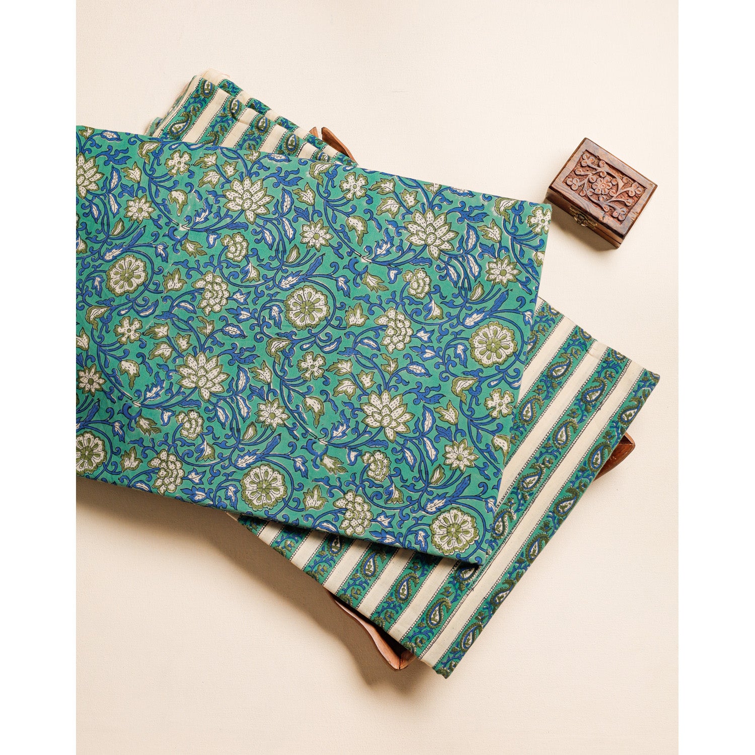 PURE COTTON HANDBLOCK PRINTED FABRICS