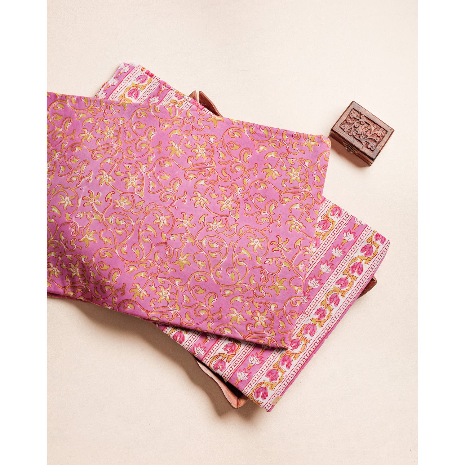 PURE COTTON HANDBLOCK PRINTED FABRICS