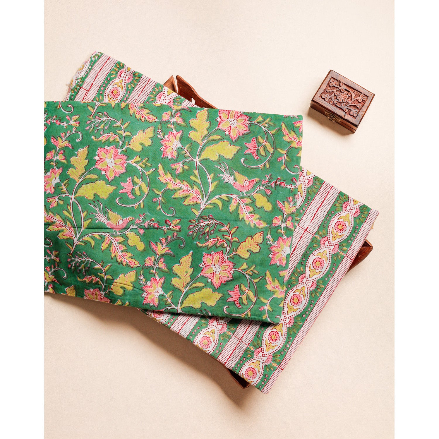 PURE COTTON HANDBLOCK PRINTED FABRICS