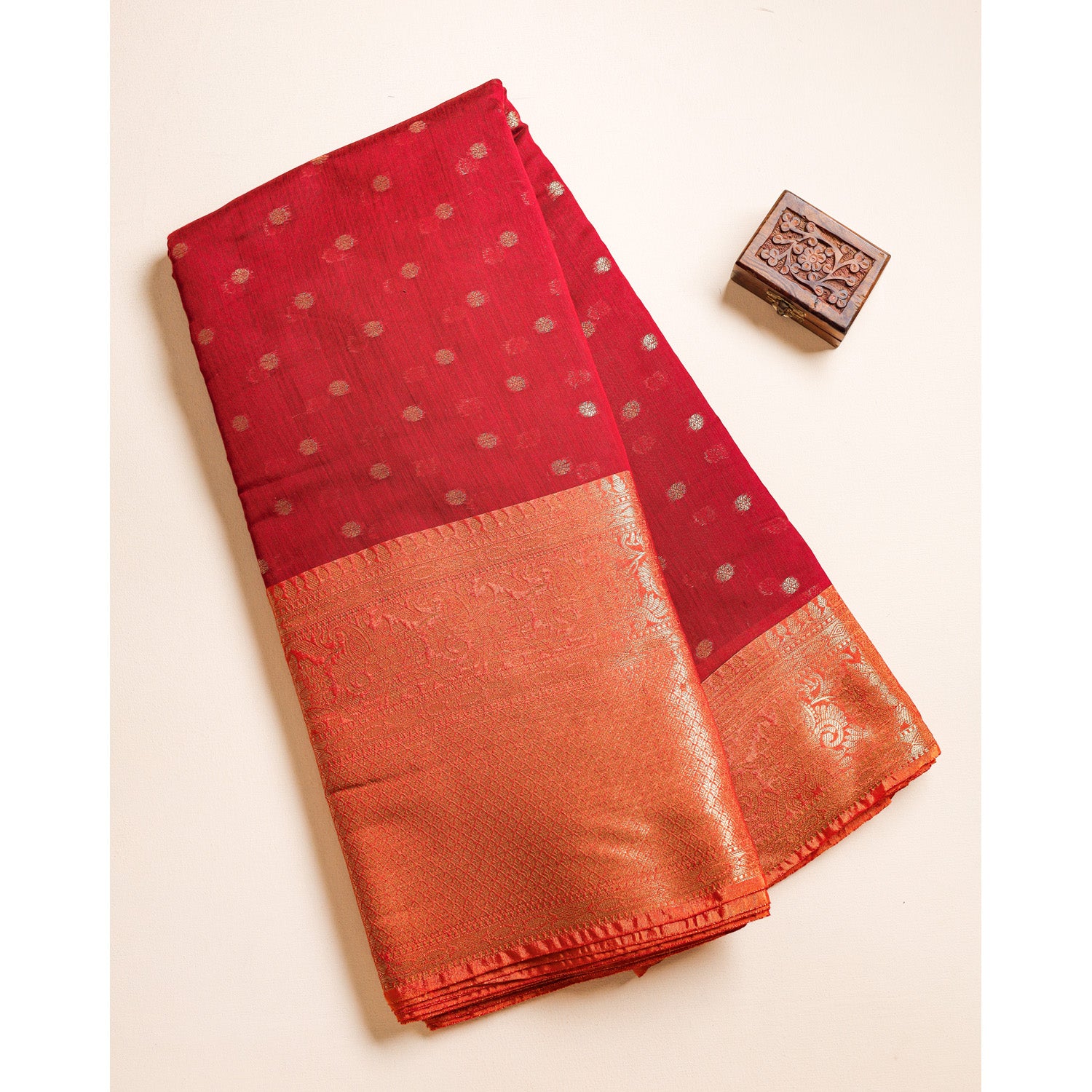 NARAYANPET COTTON SILK BORDER FABRIC