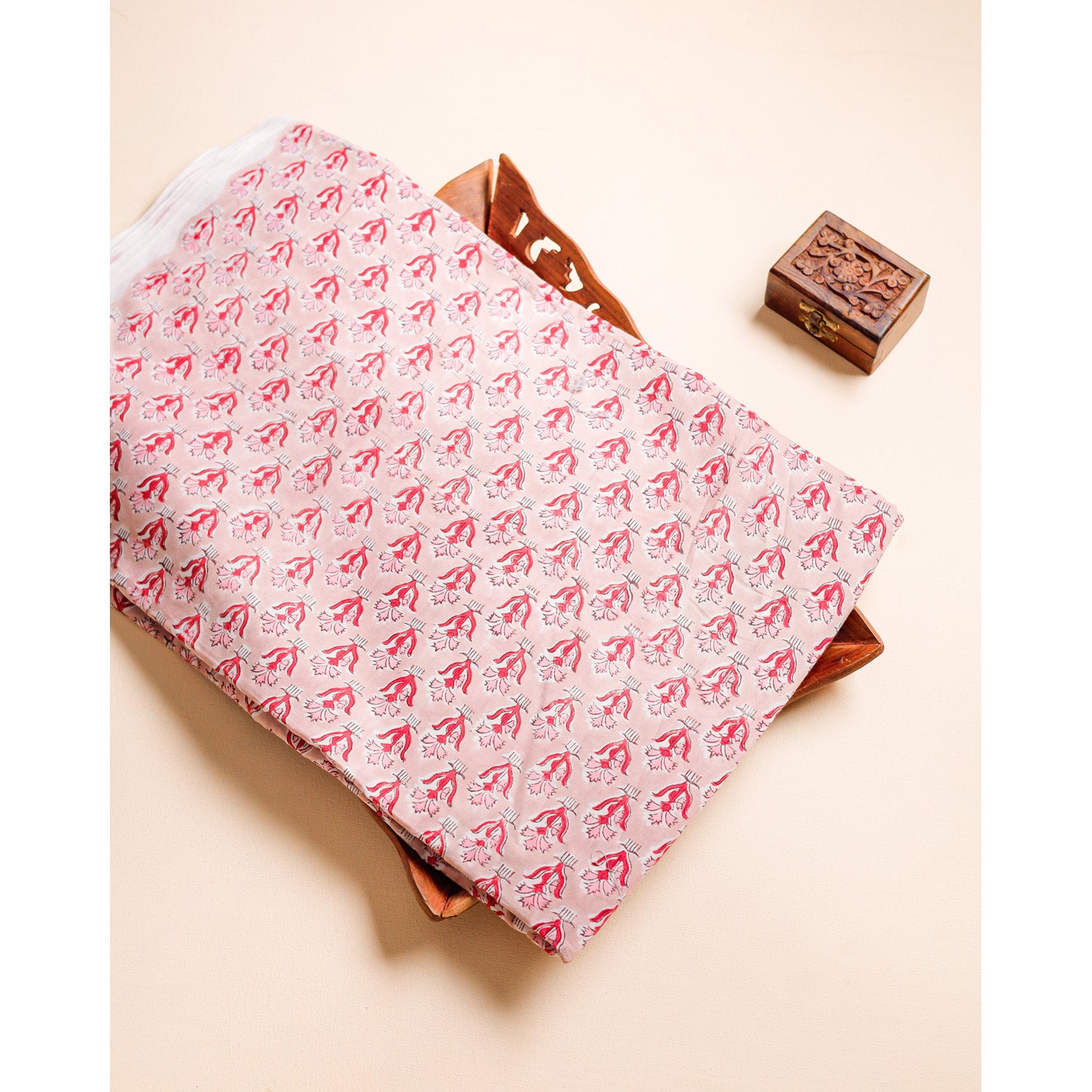 PURE COTTON HANDBLOCK PRINTED FABRIC