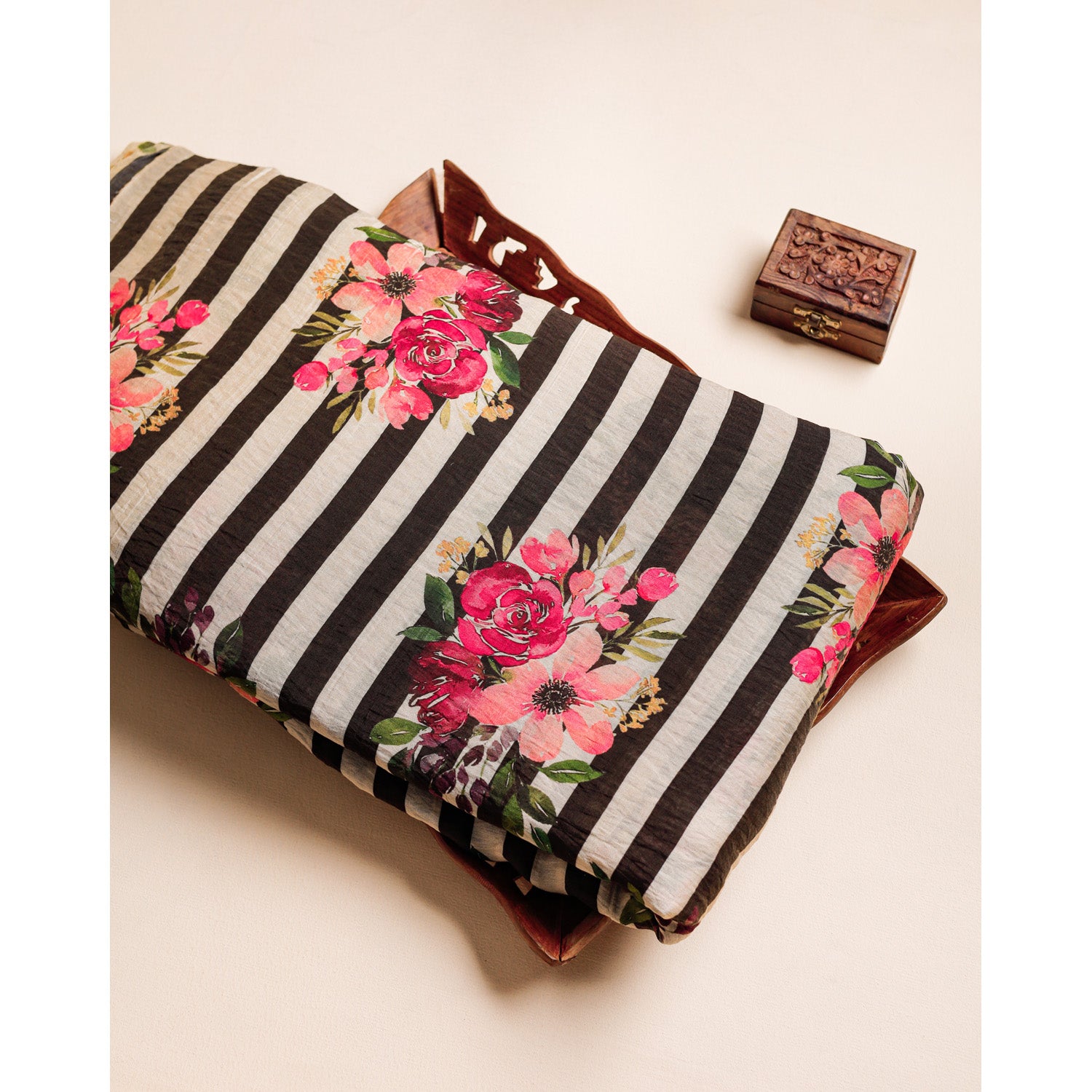MOGRA CHANDERI PRINTED FABRIC