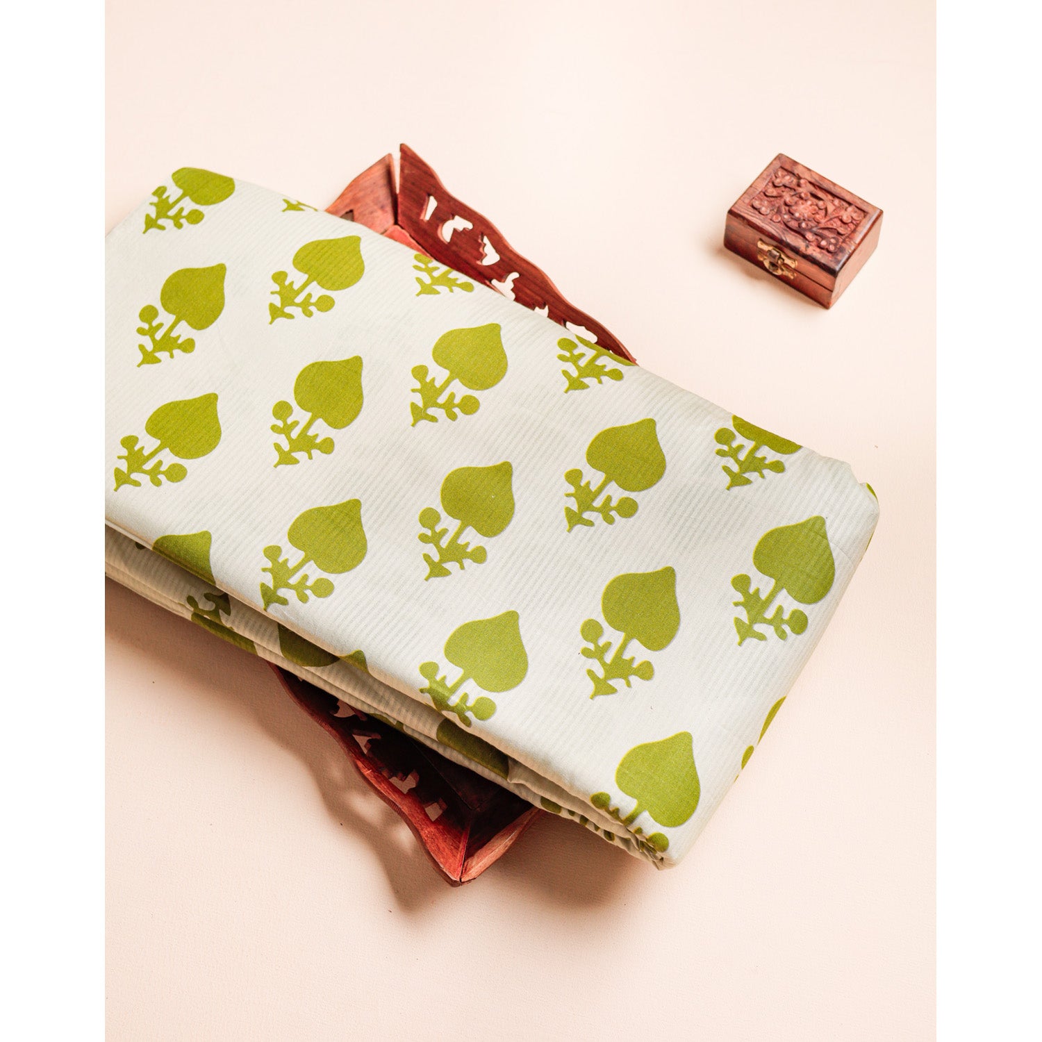 PURE COTTON DOBBY DIGITAL PRINTED FABRIC