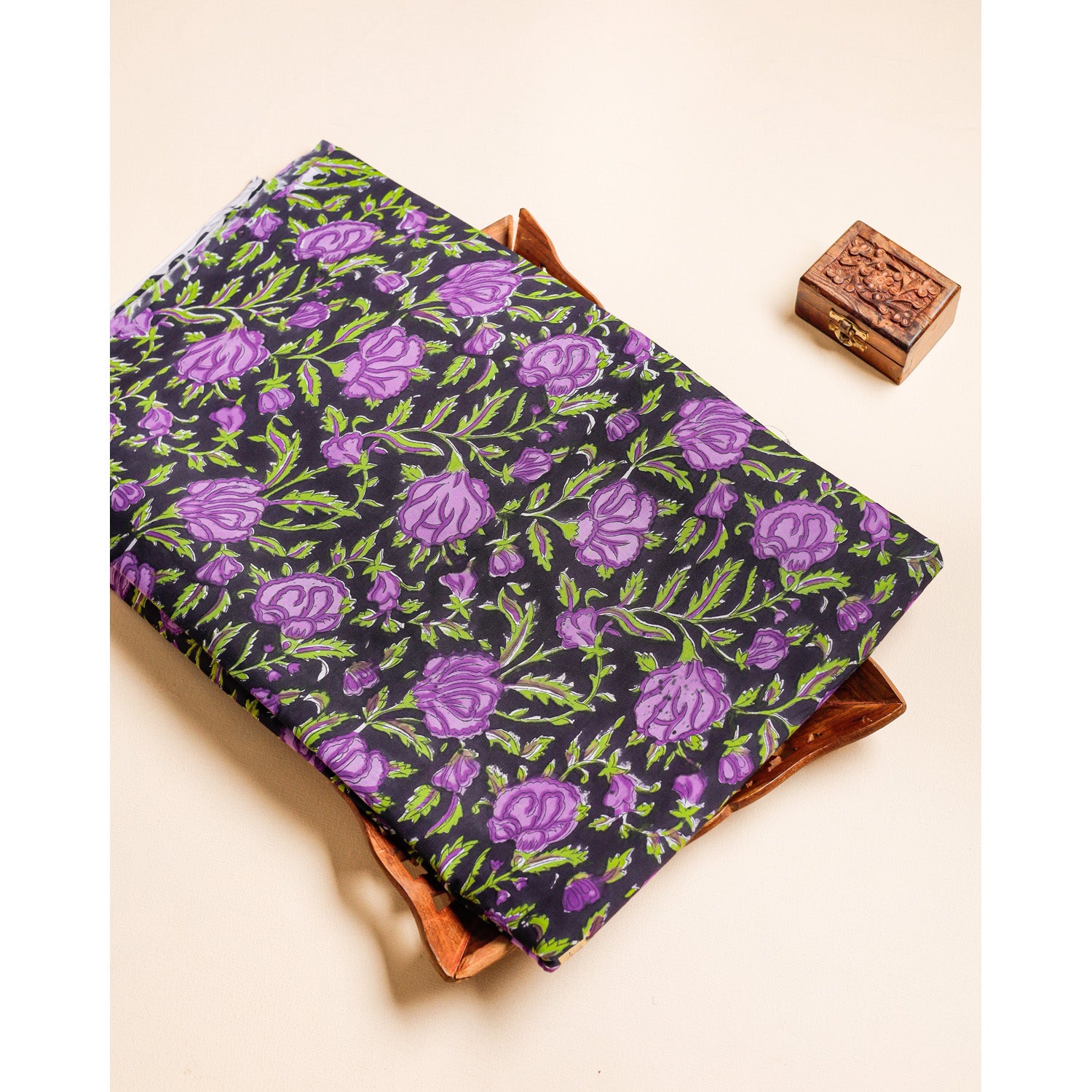 COTTON HANDBLOCK PRINTED FABRIC