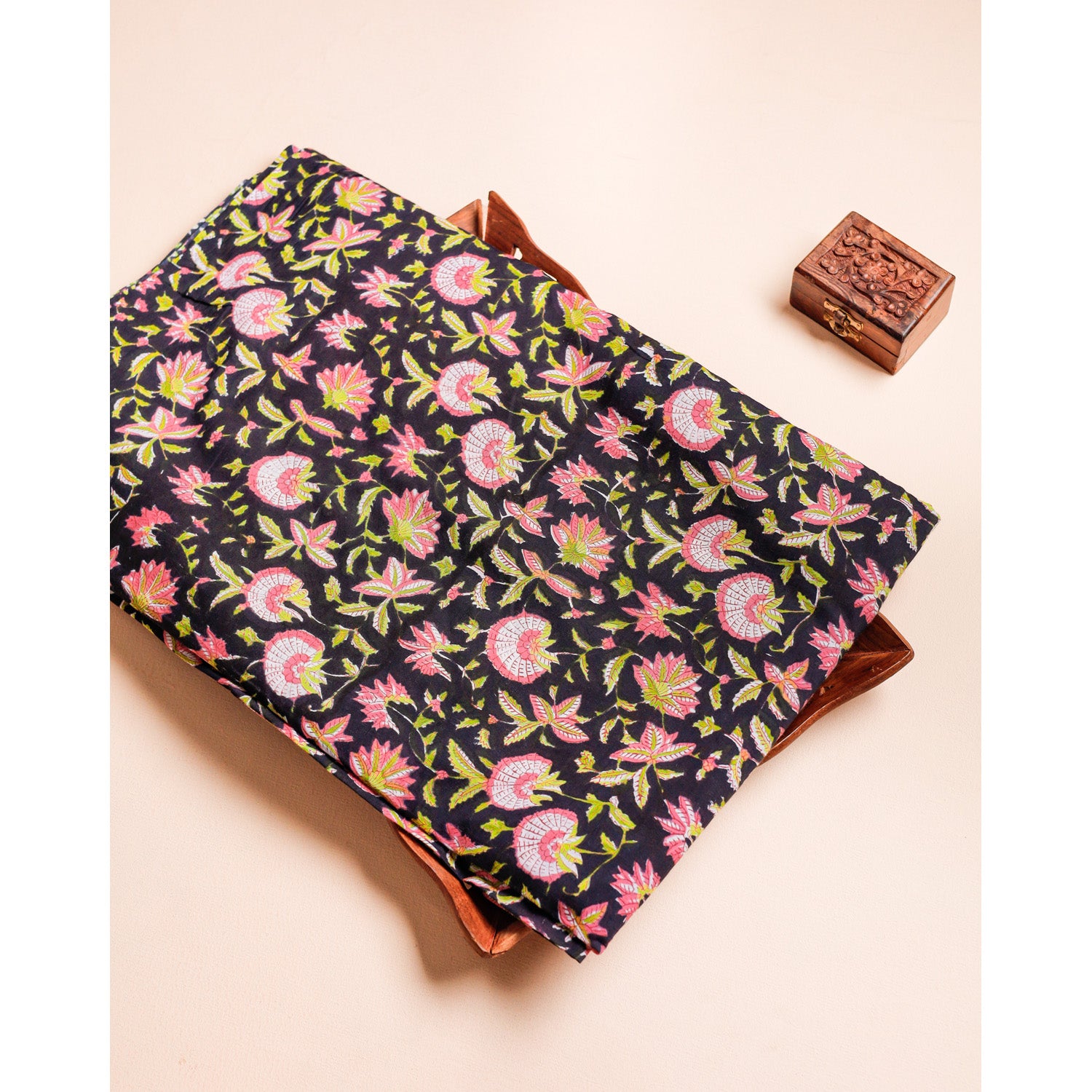 COTTON HANDBLOCK PRINTED FABRIC