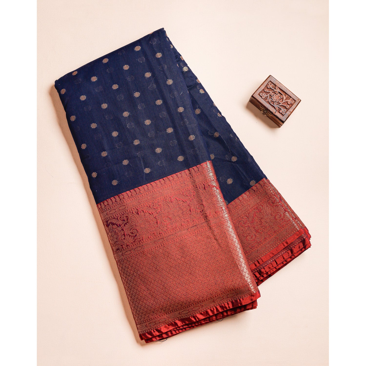 NARAYANPET COTTON SILK BORDER FABRIC