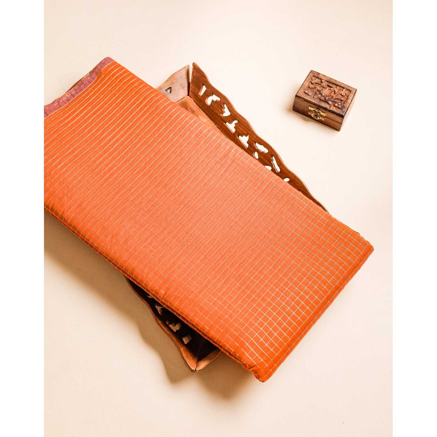 COTTON SILK ZARI FABRIC