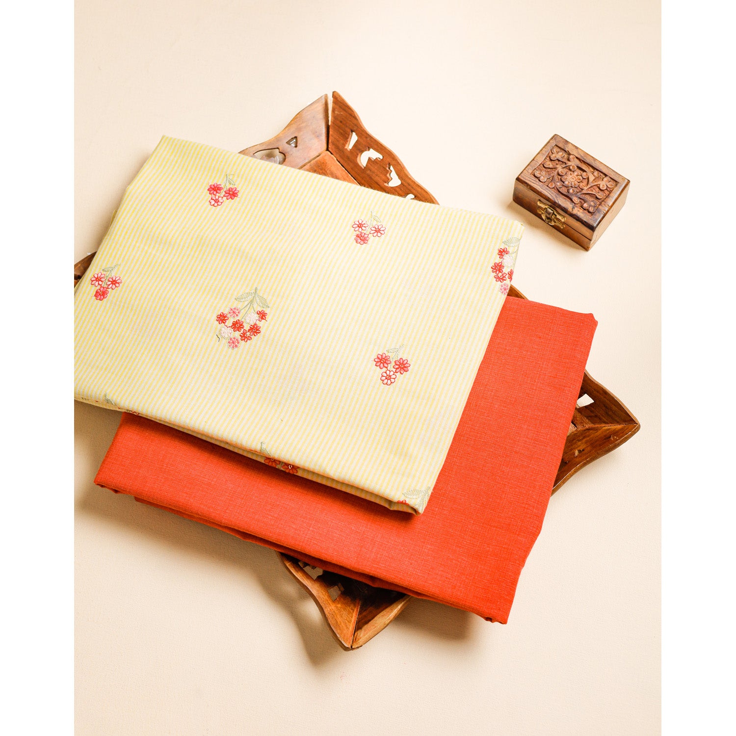 COTTON EMBROIDERED MIX & MATCH