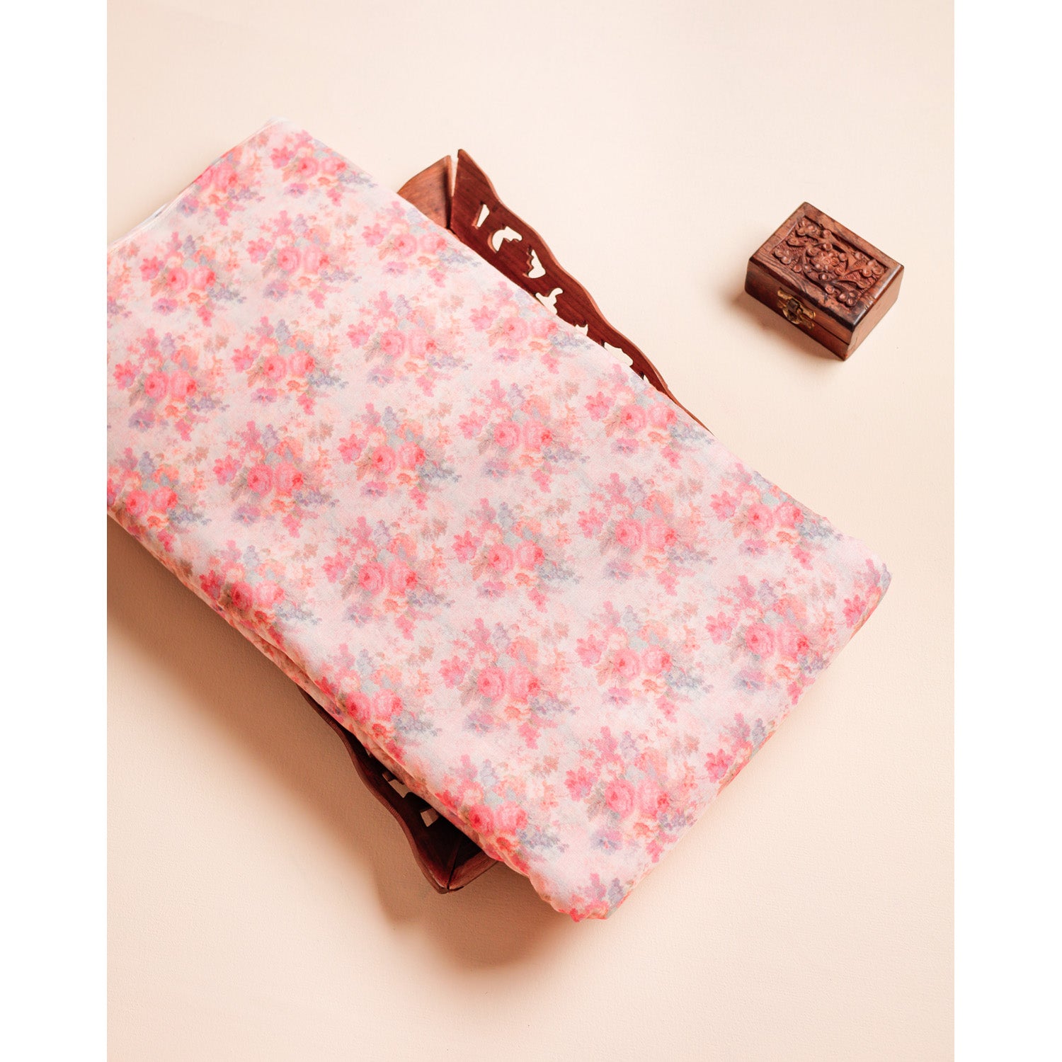 PURE COTTON MUL PRINTED FABRIC