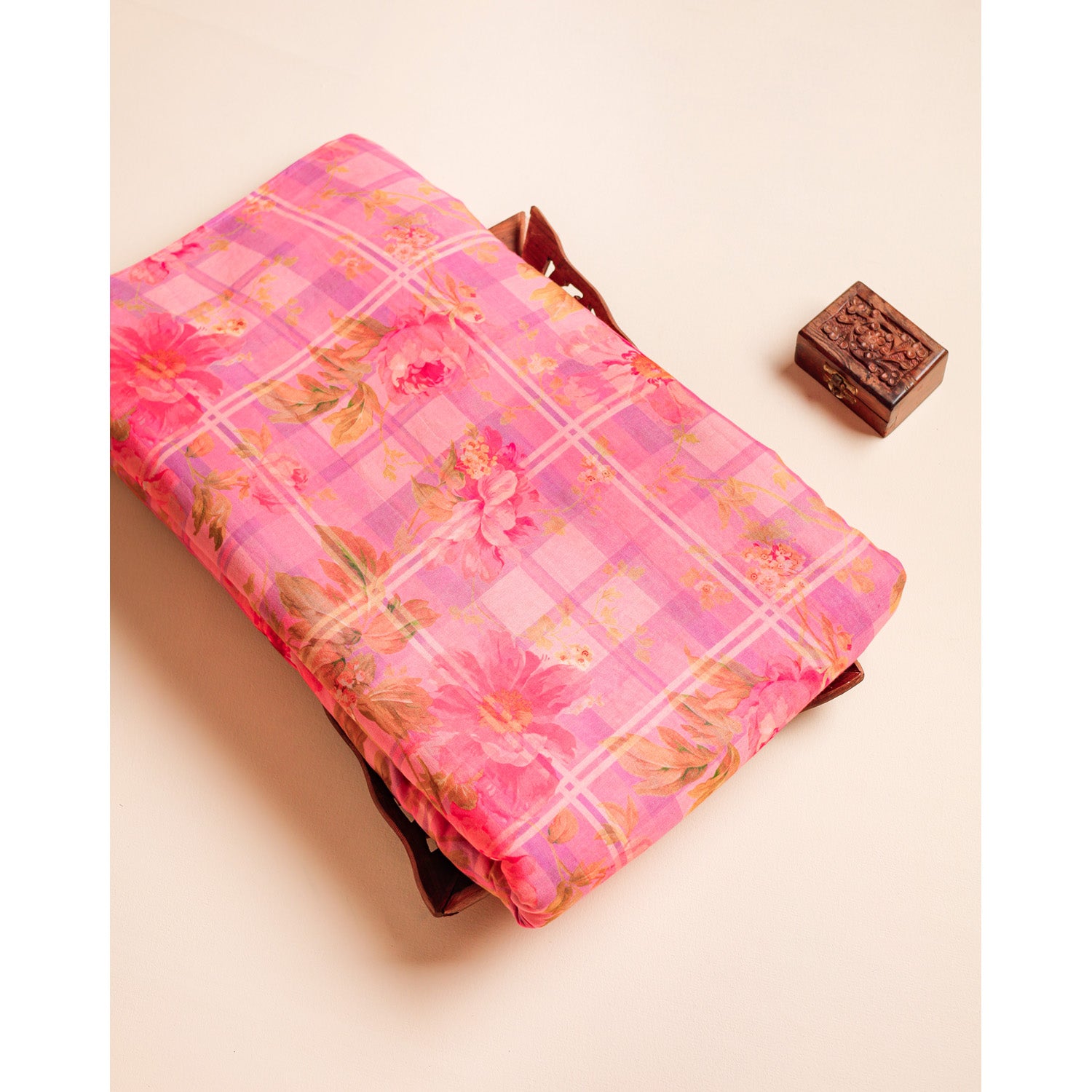 PURE COTTON MUL PRINTED FABRIC
