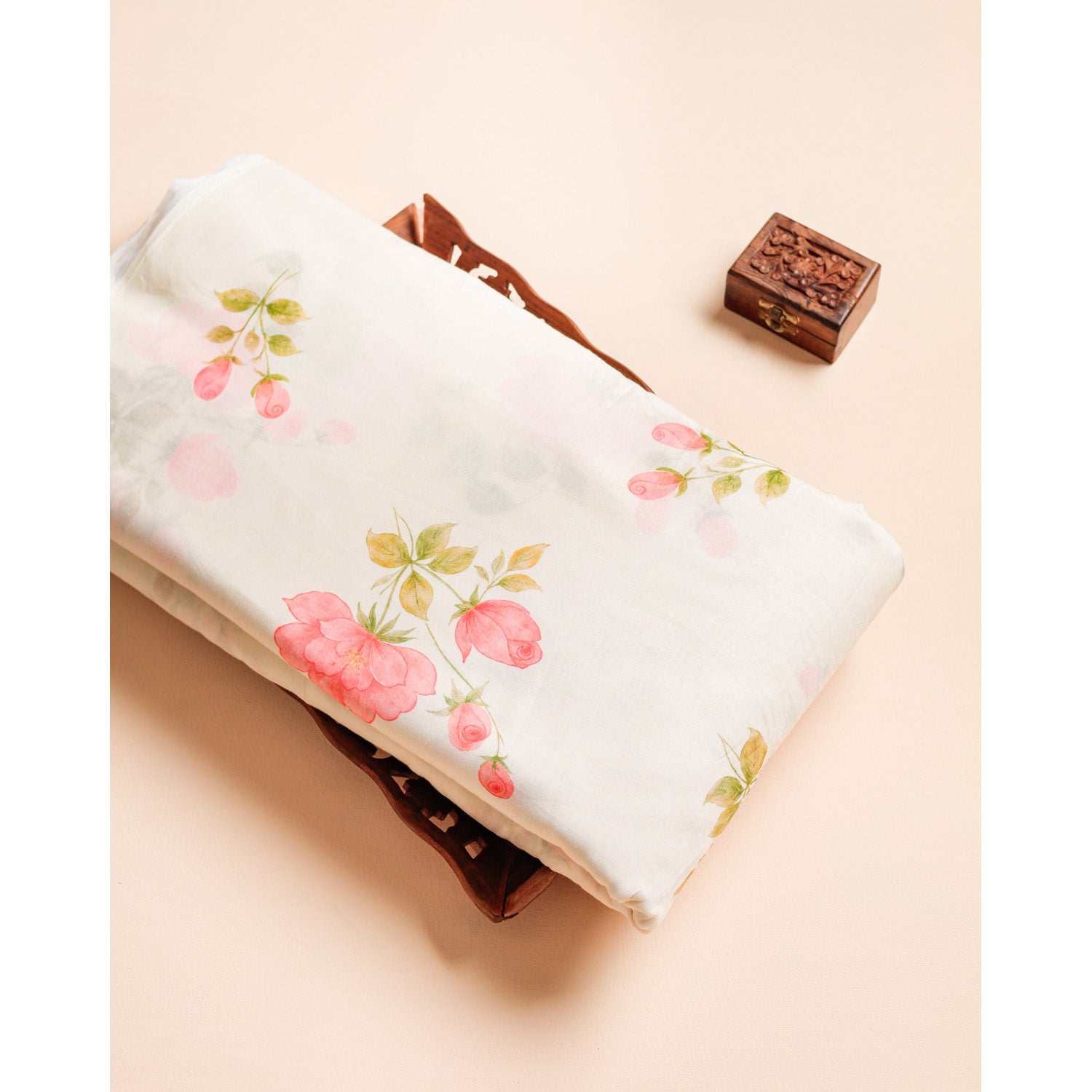 PURE COTTON MUL PRINTED FABRIC