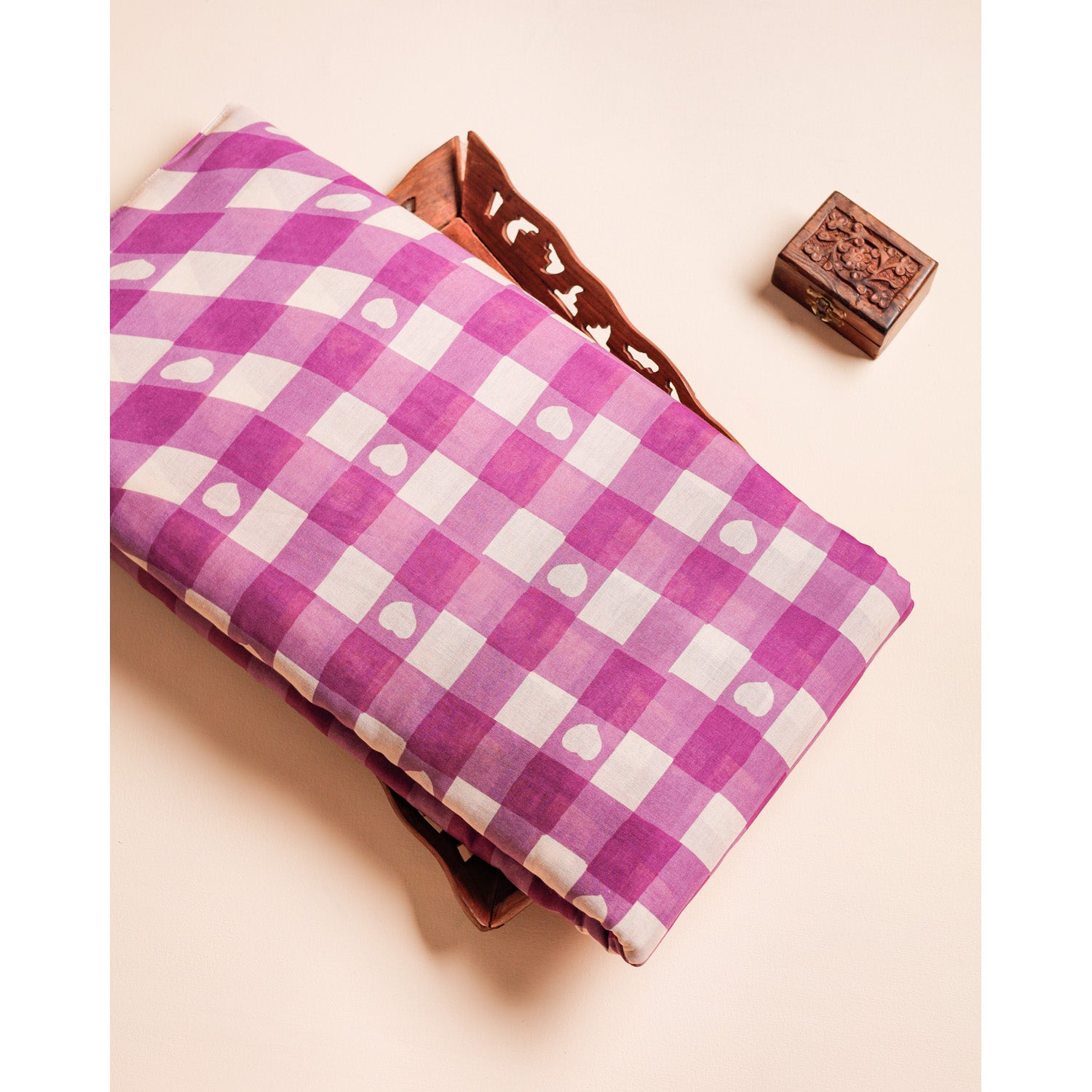PURE COTTON MUL PRINTED FABRIC