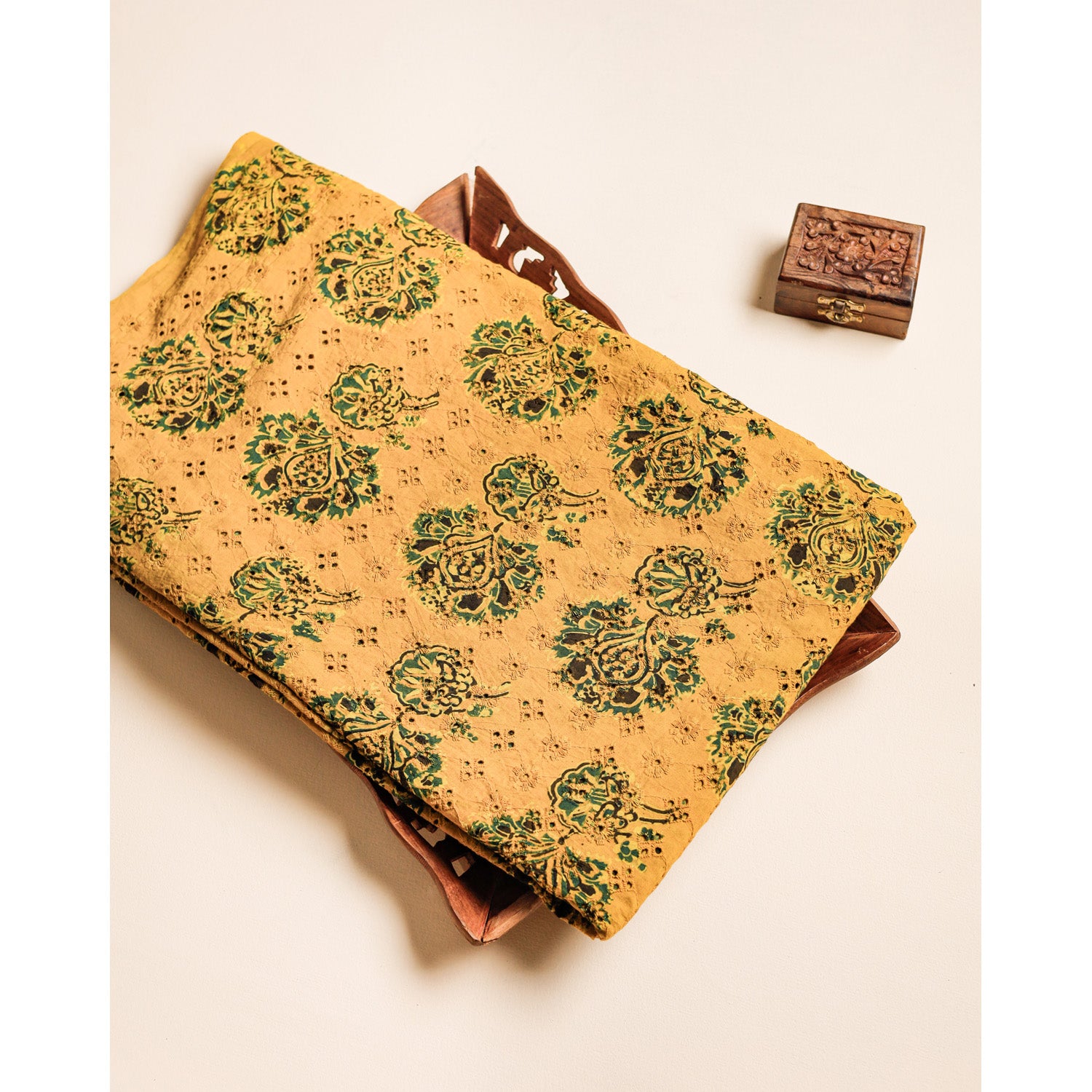 PURE AJRAKH COTTON HAKOBA FABRIC