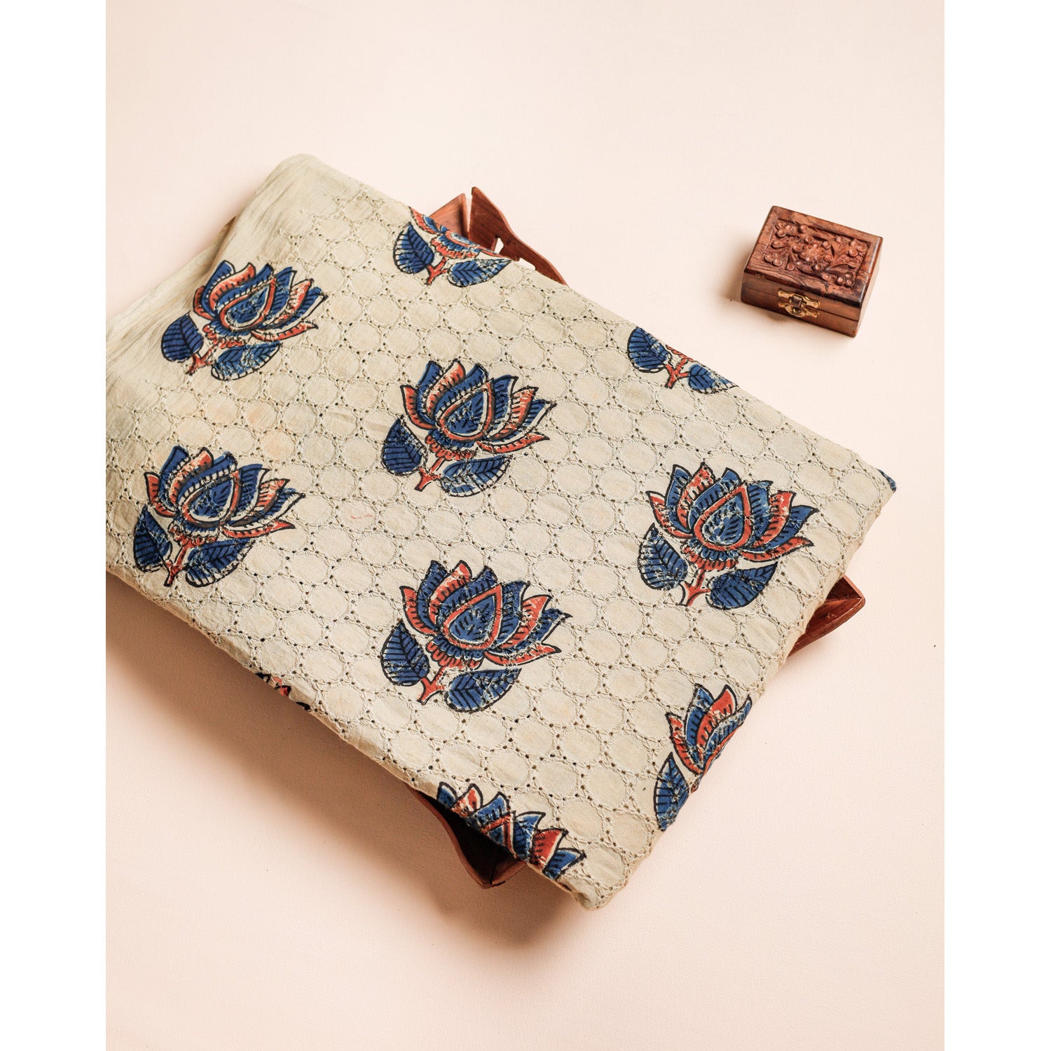 PURE AJRAKH COTTON HAKOBA FABRIC