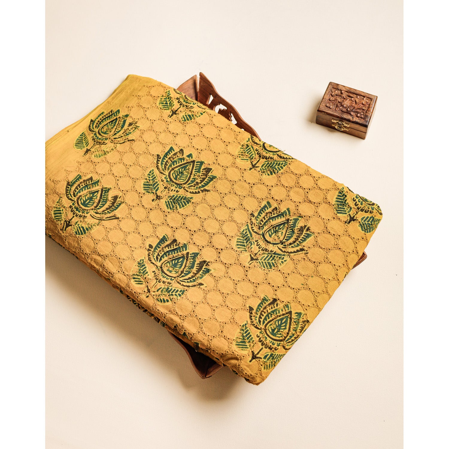 PURE AJRAKH COTTON HAKOBA FABRIC