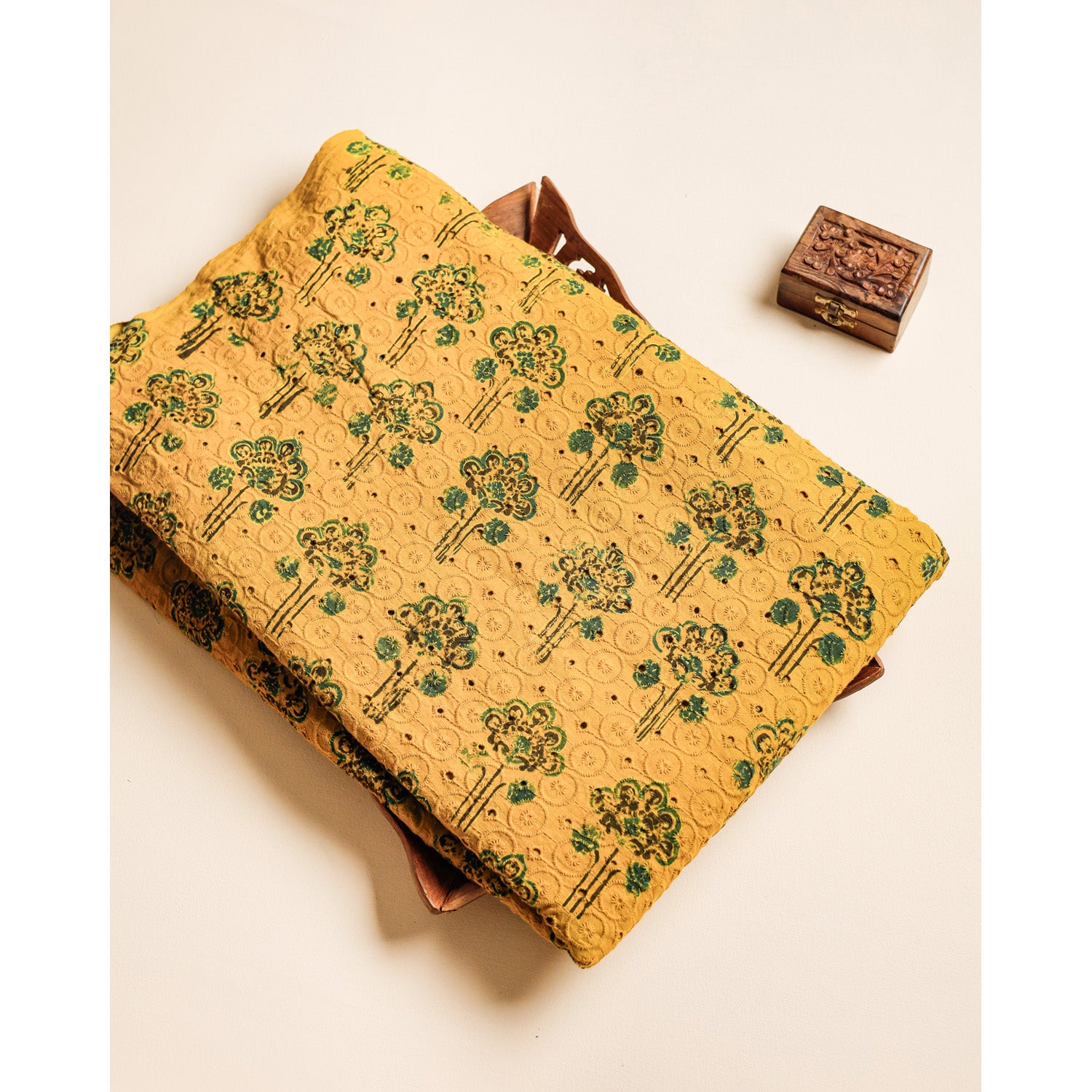 PURE AJRAKH COTTON HAKOBA FABRIC