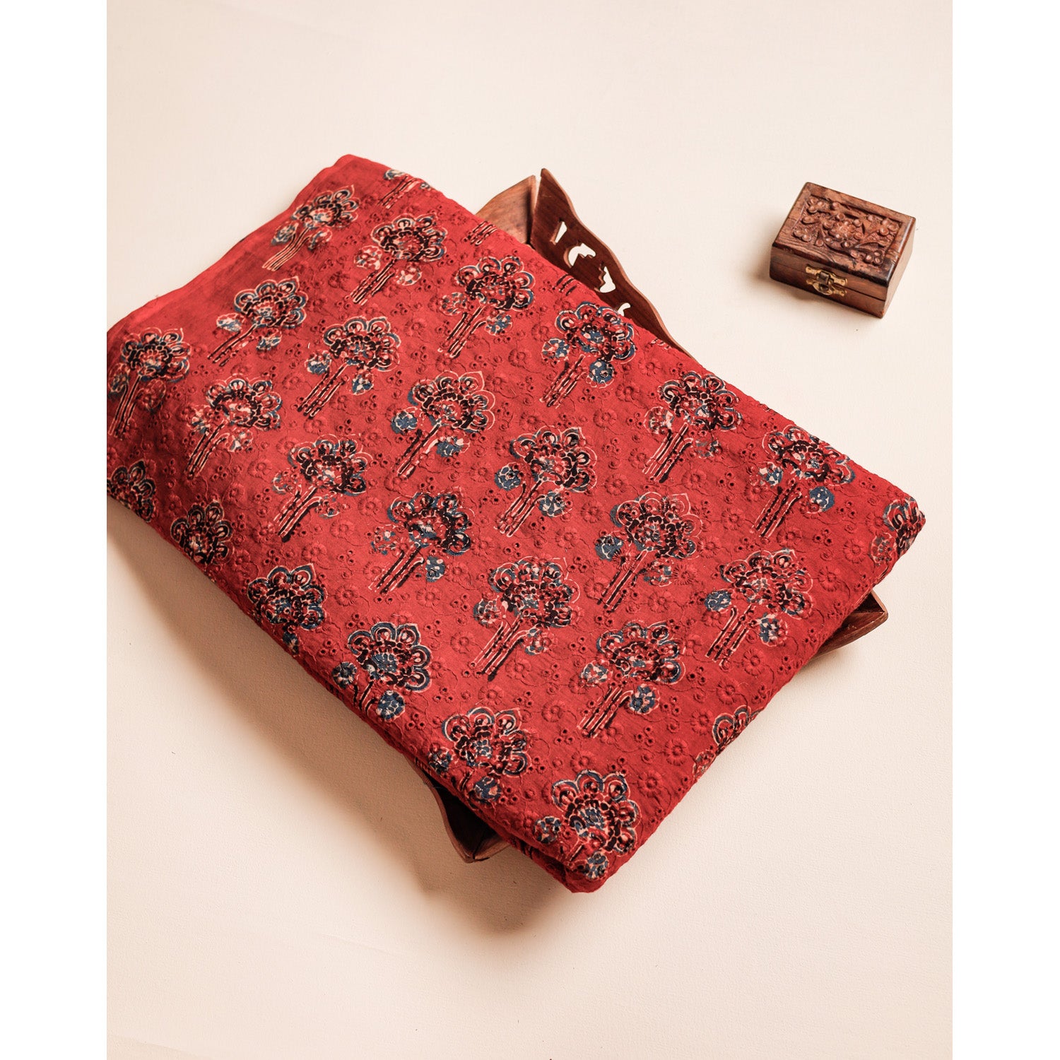 PURE AJRAKH COTTON HAKOBA FABRIC