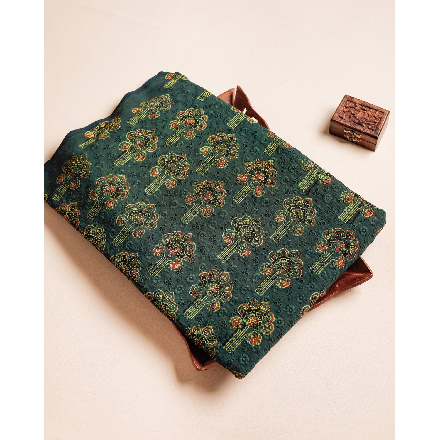 PURE AJRAKH COTTON HAKOBA FABRIC