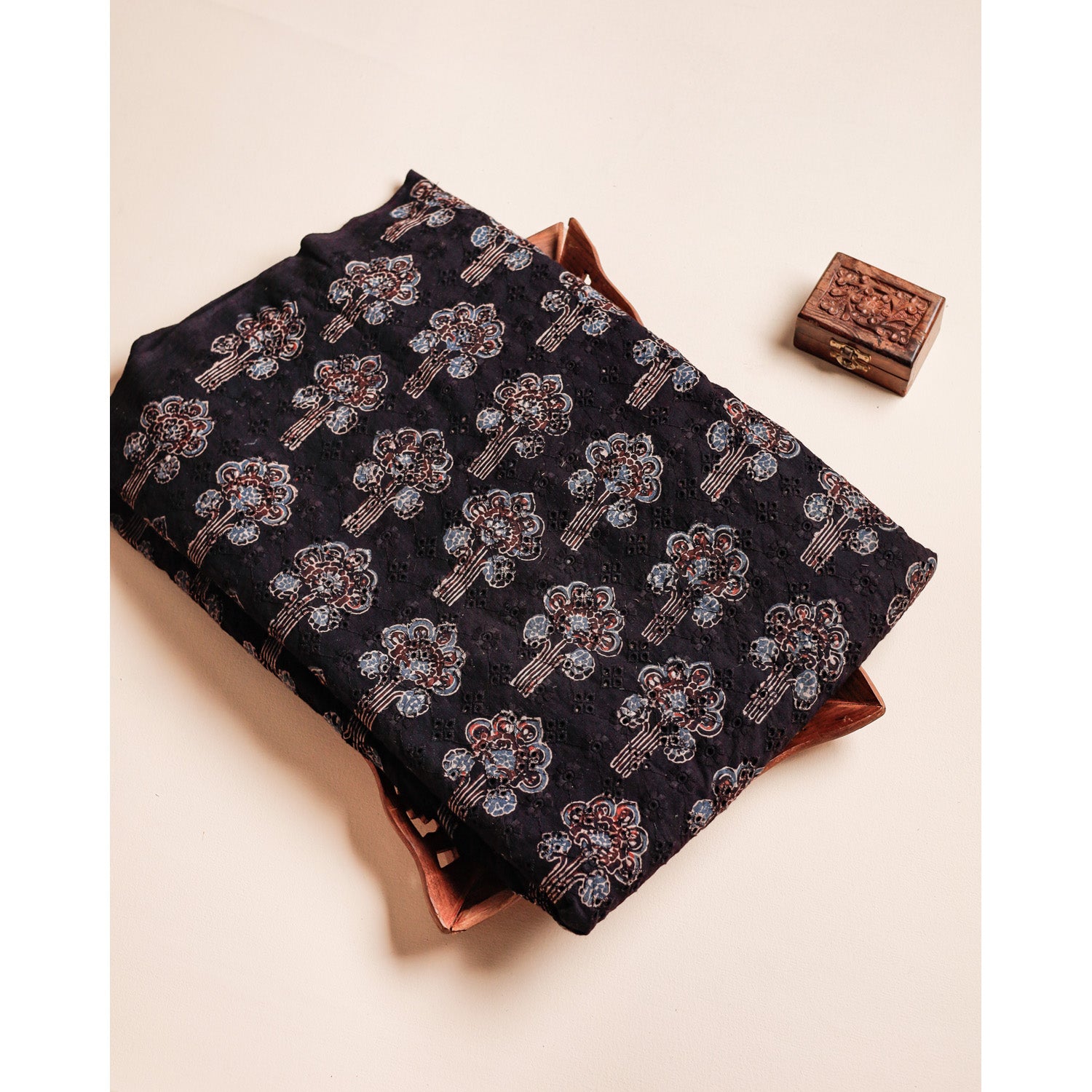 PURE AJRAKH COTTON HAKOBA FABRIC