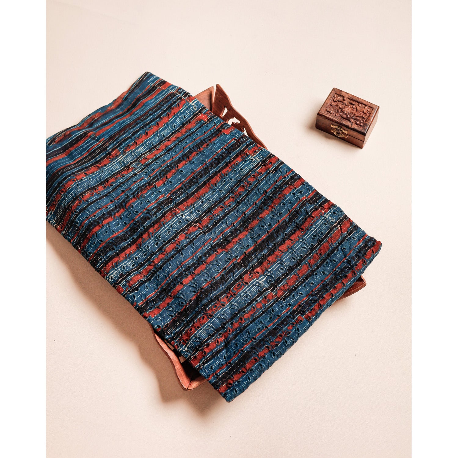 PURE AJRAKH COTTON HAKOBA FABRIC