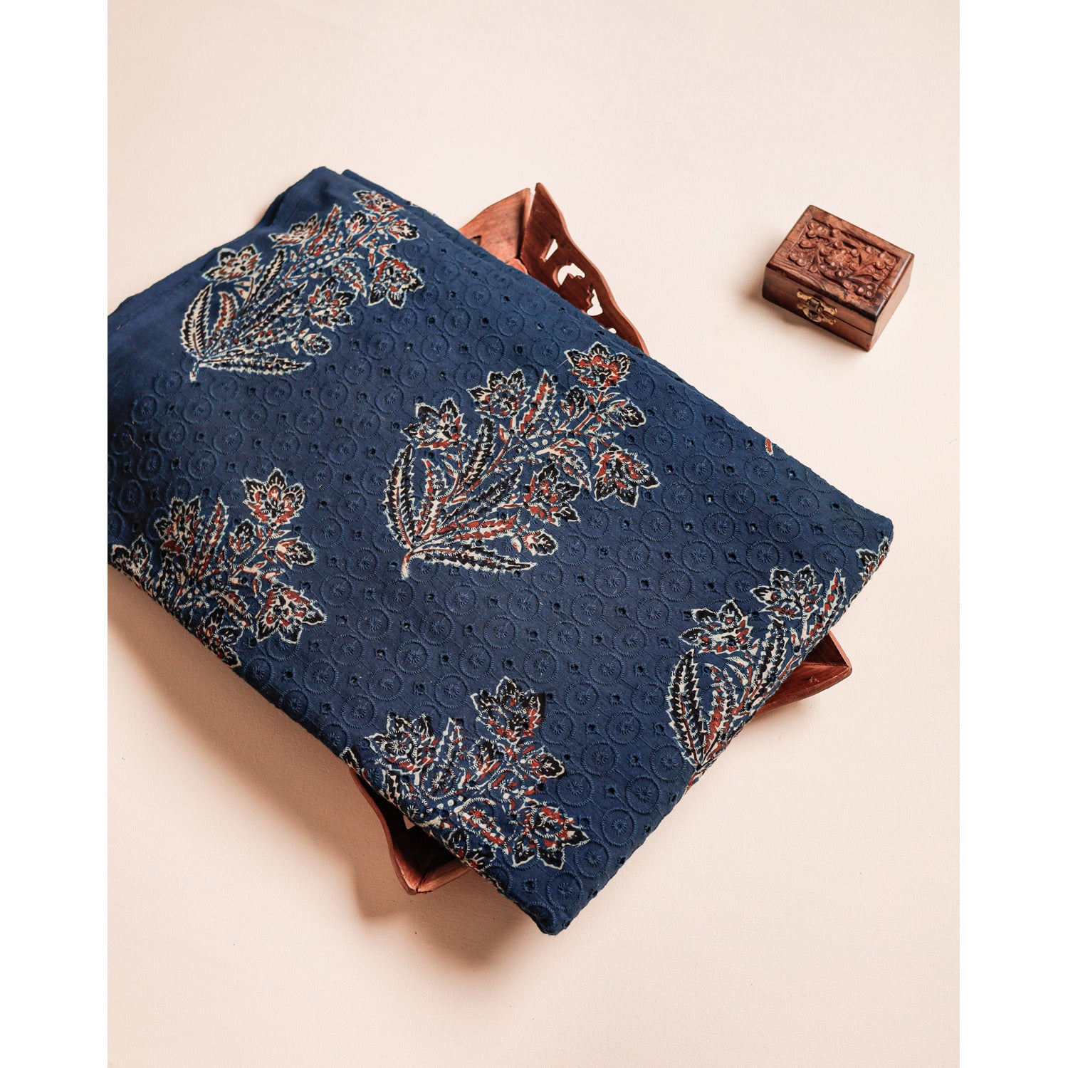 PURE AJRAKH COTTON HAKOBA FABRIC