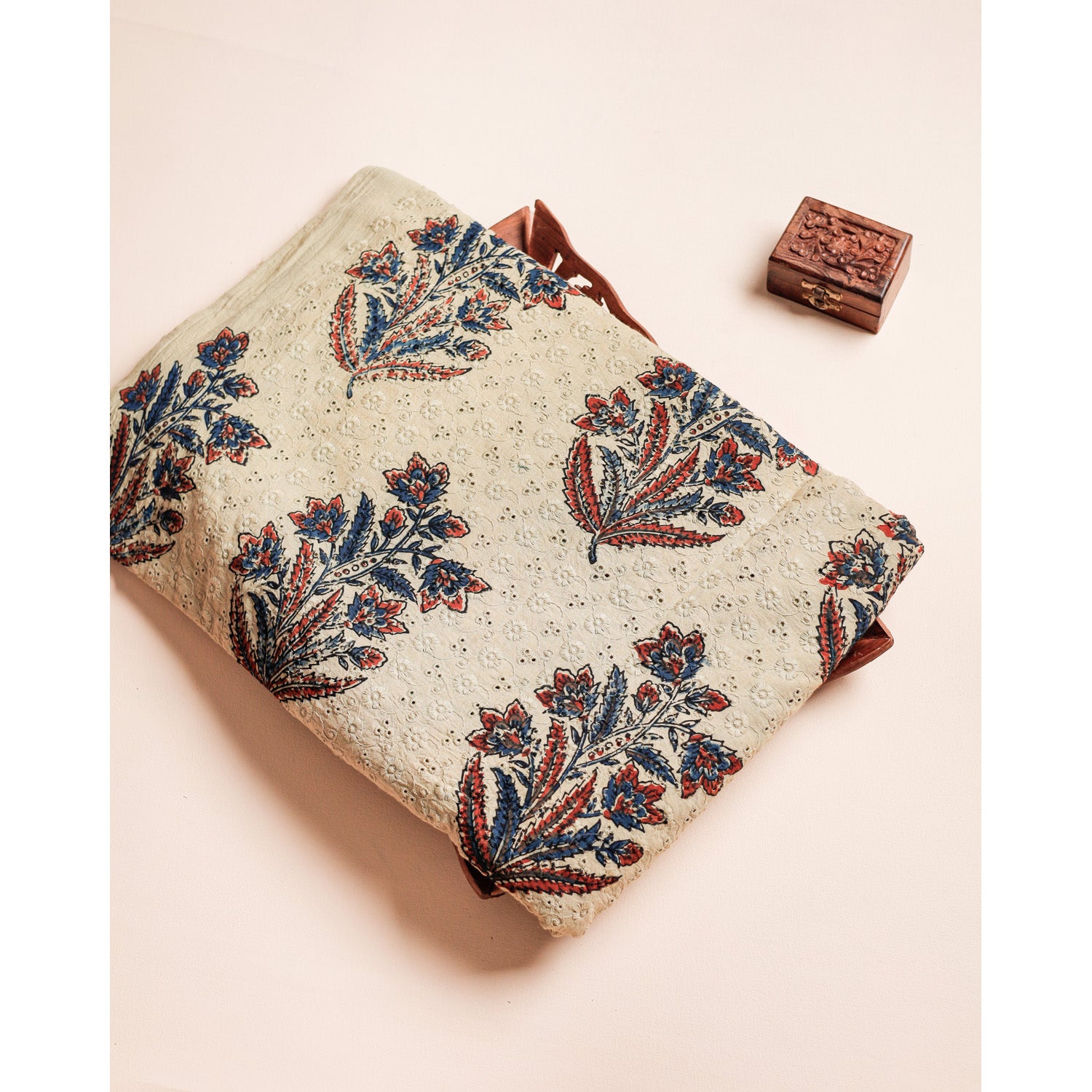 PURE AJRAKH COTTON HAKOBA FABRIC