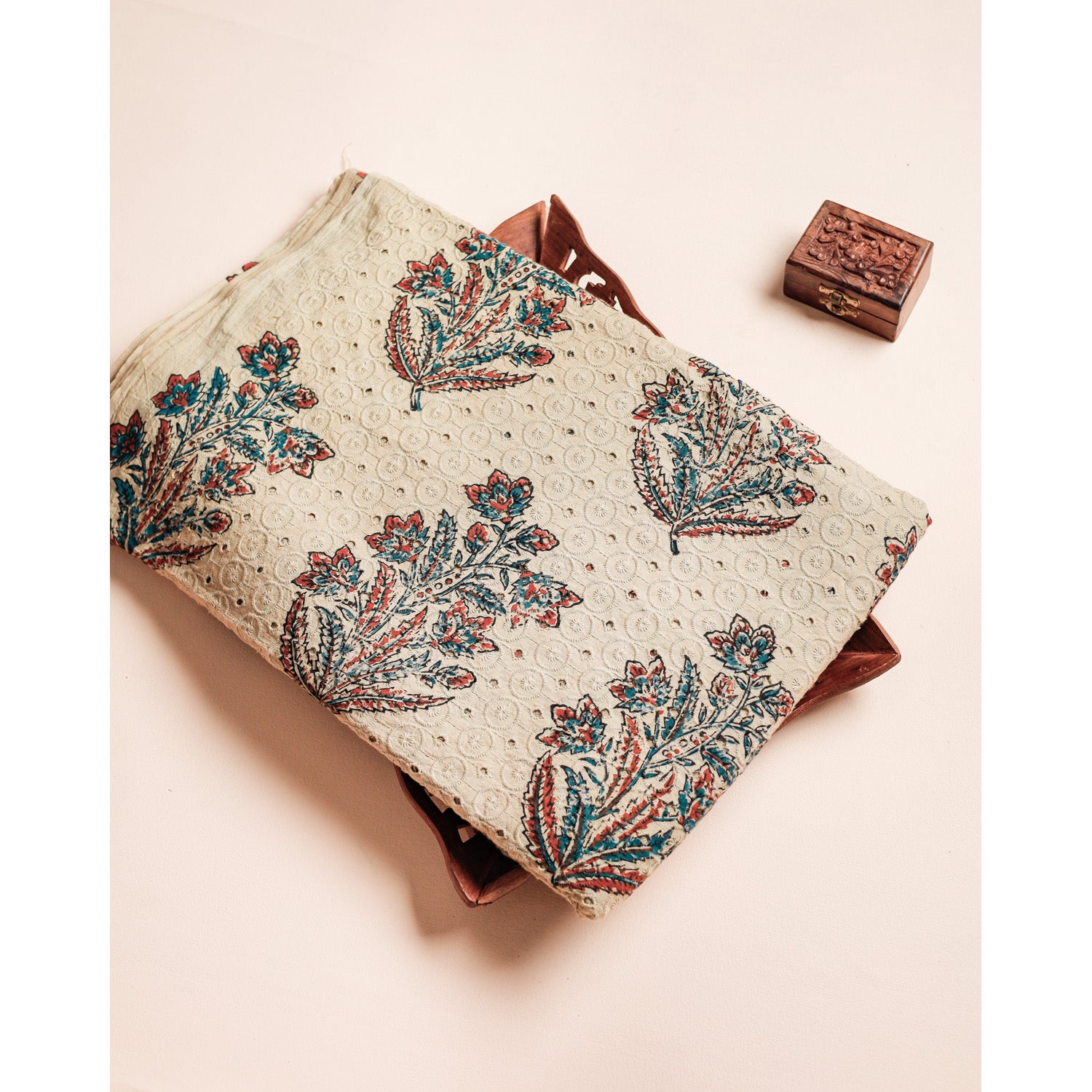 PURE AJRAKH COTTON HAKOBA FABRIC