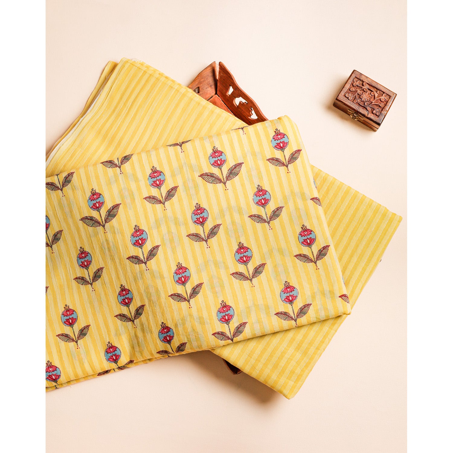 PURE COTTON MUL PRINTED FABRICS