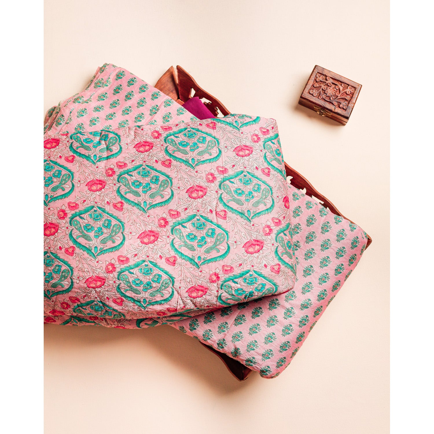 MOGRA CHANDERI PRINTED FABRICS