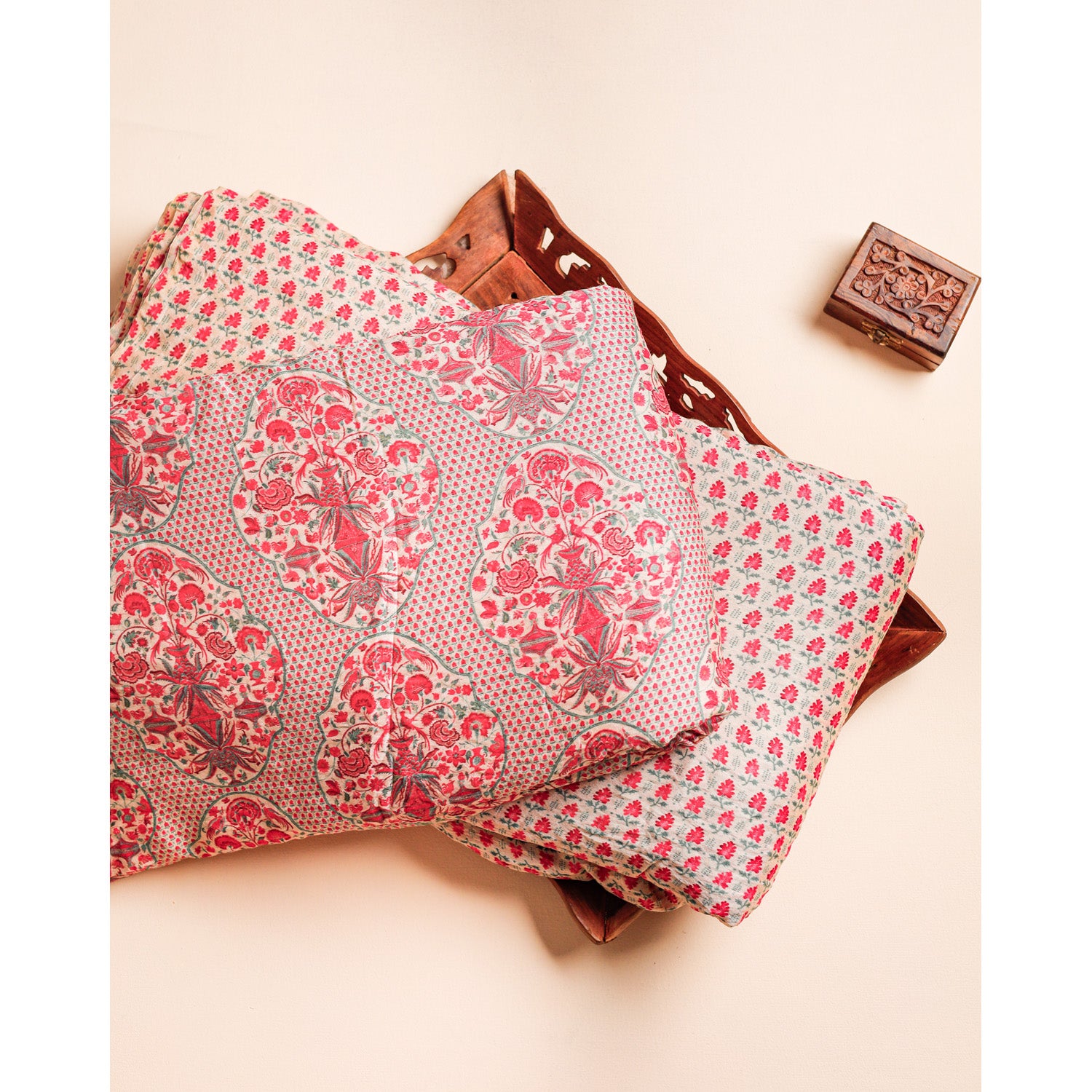 MOGRA CHANDERI PRINTED FABRICS