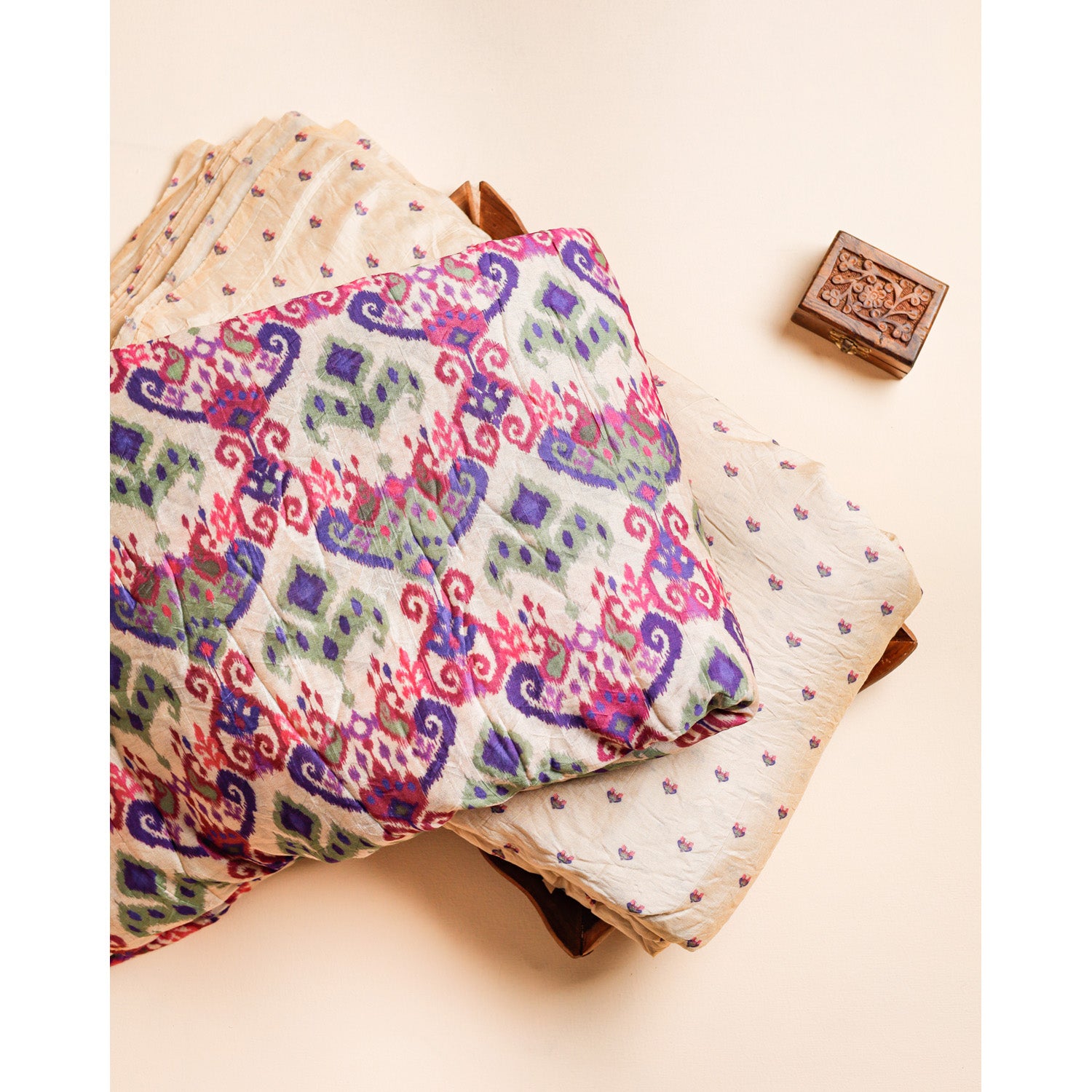 MOGRA CHANDERI PRINTED FABRICS
