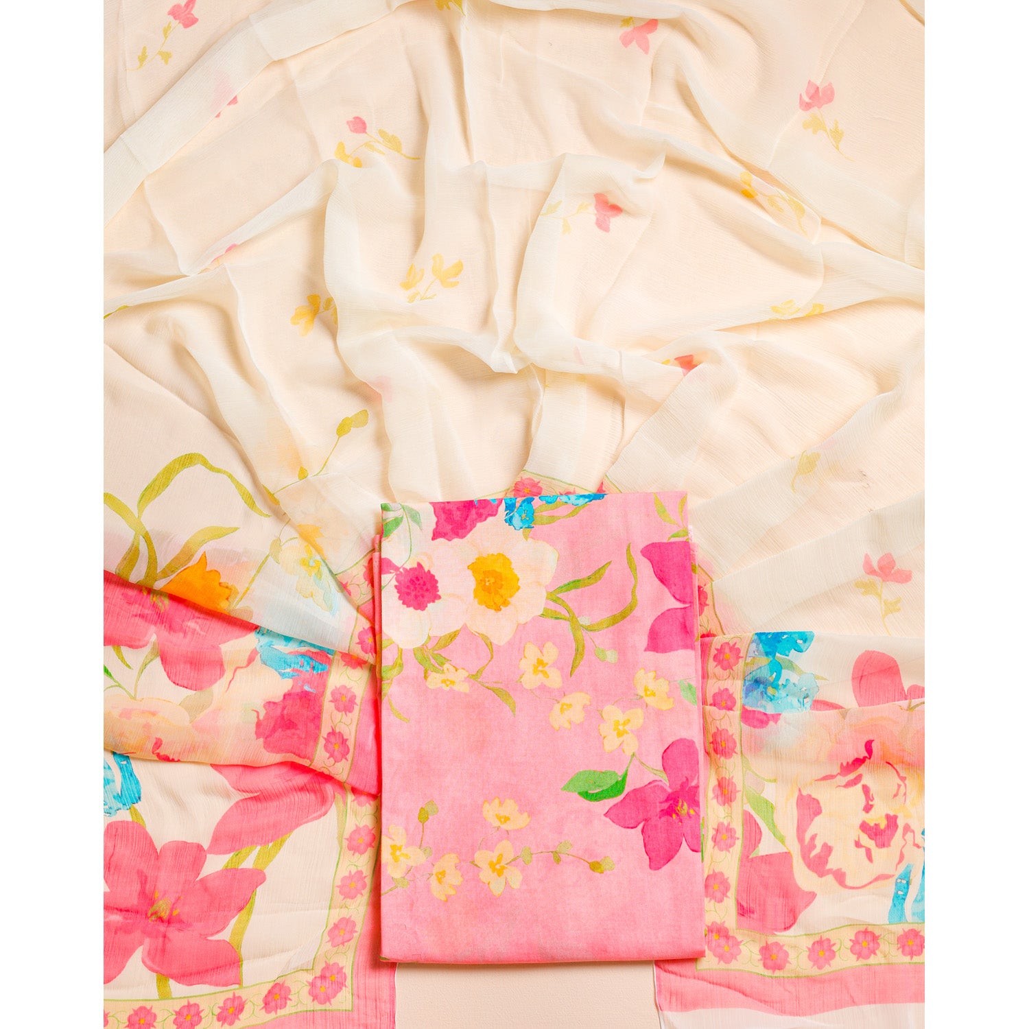 PURE COTTON PRINTED 2 PIECE SET
